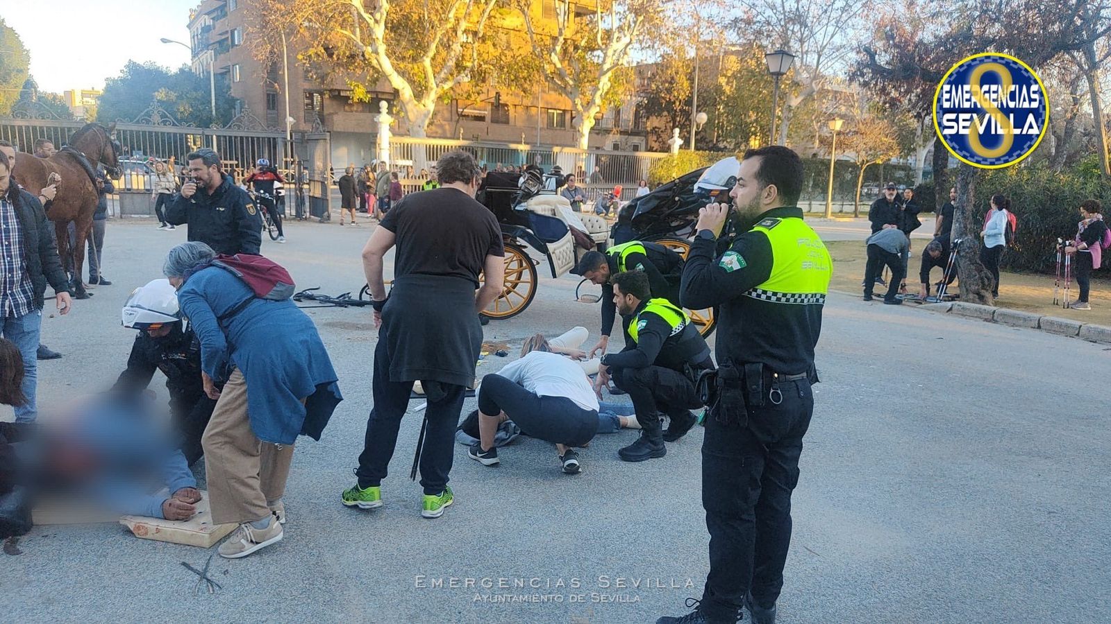 Accidente en Sevilla