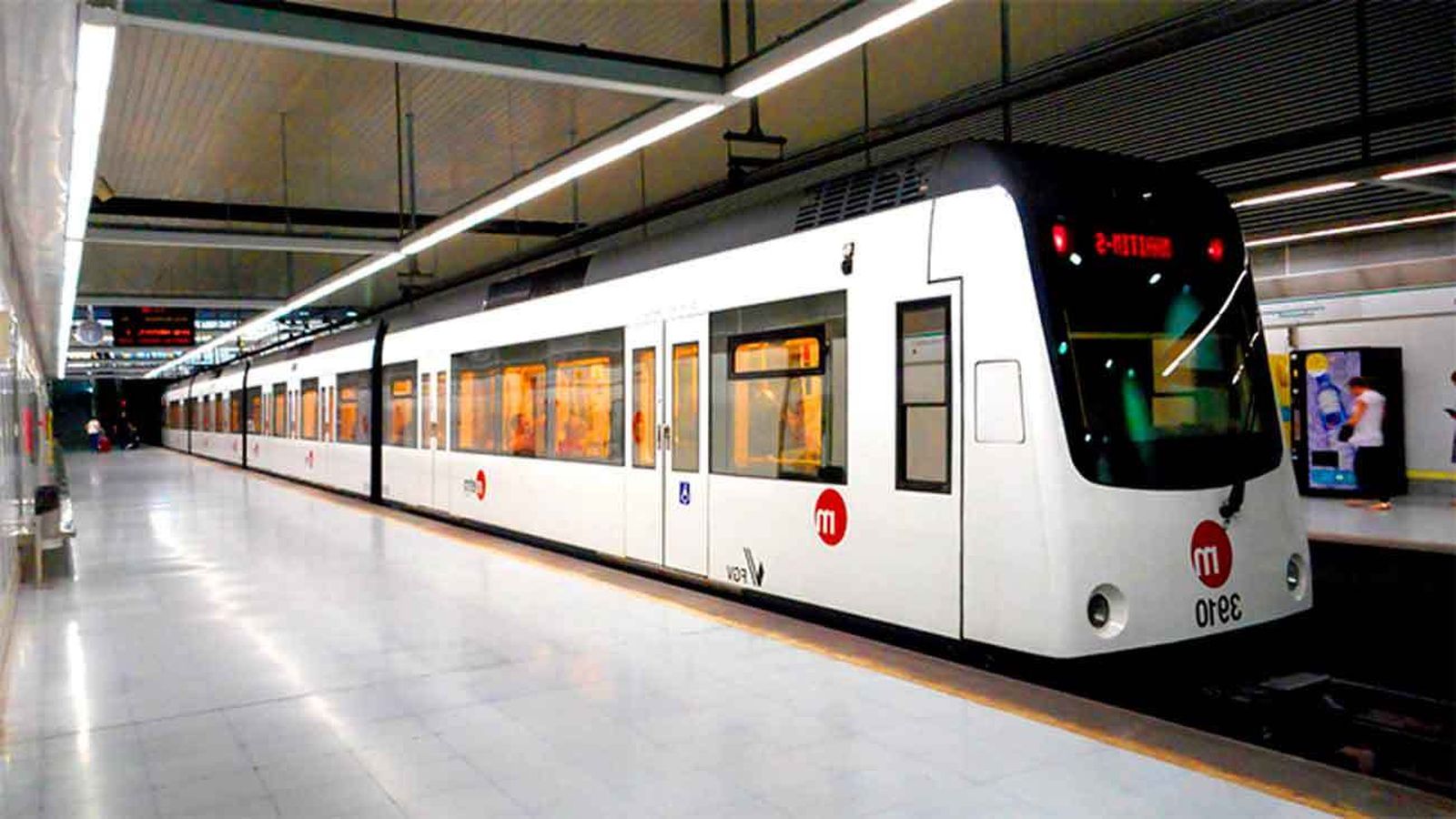 Un vigilante de seguridad halla una mano en una estación de tren de Valencia