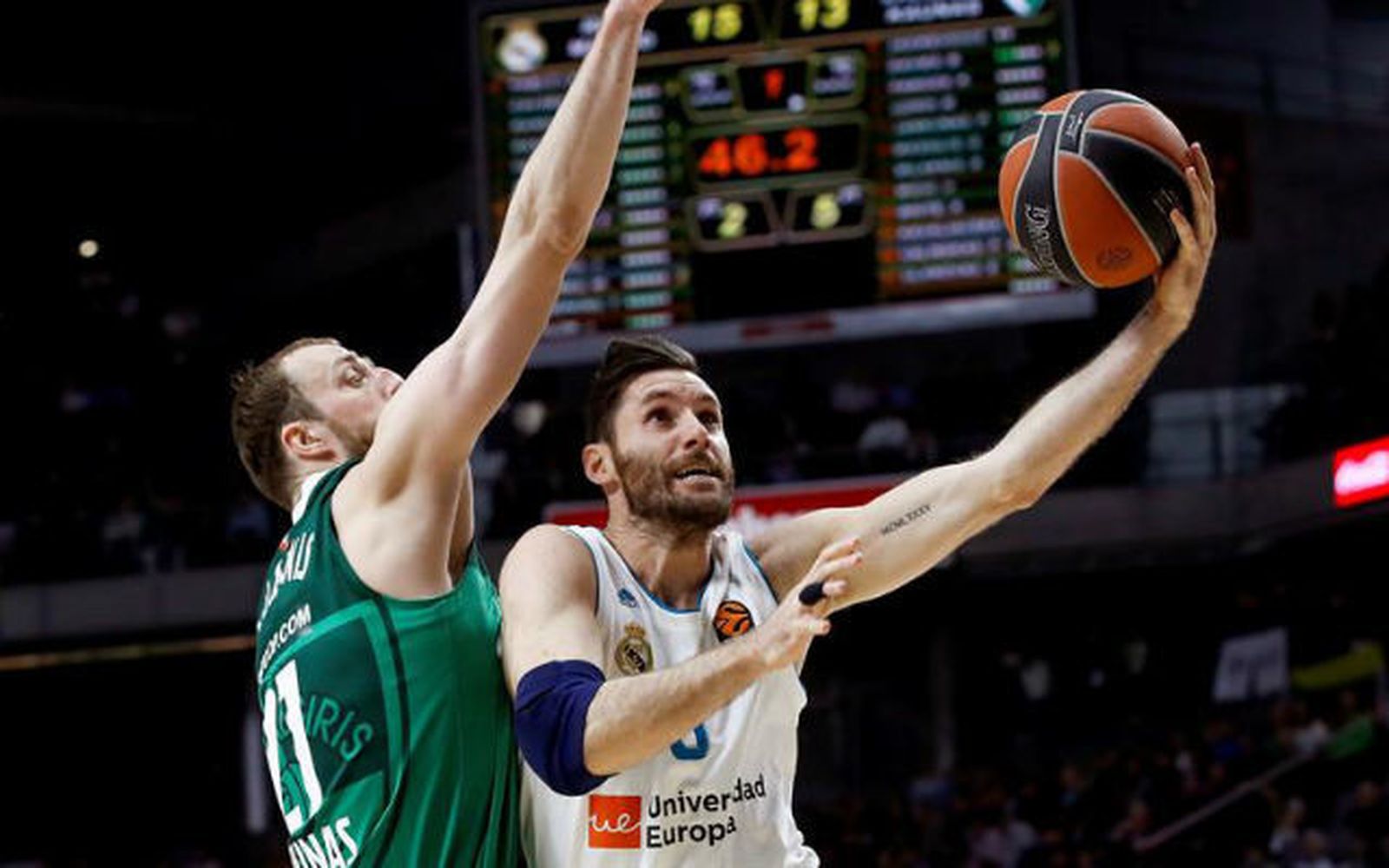 Rudy Fernández ante el Zalgiris