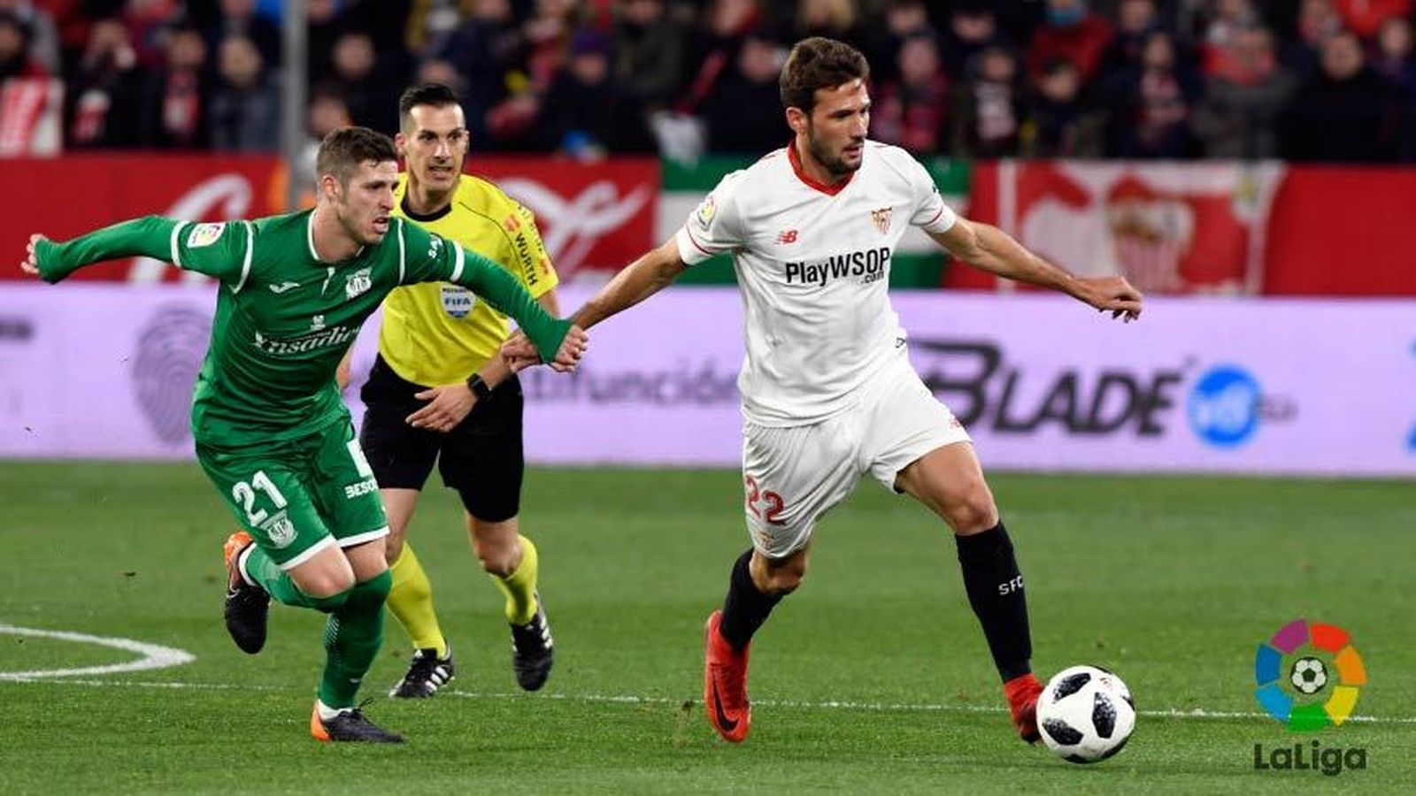 El Mudo Vázquez ante el Leganés