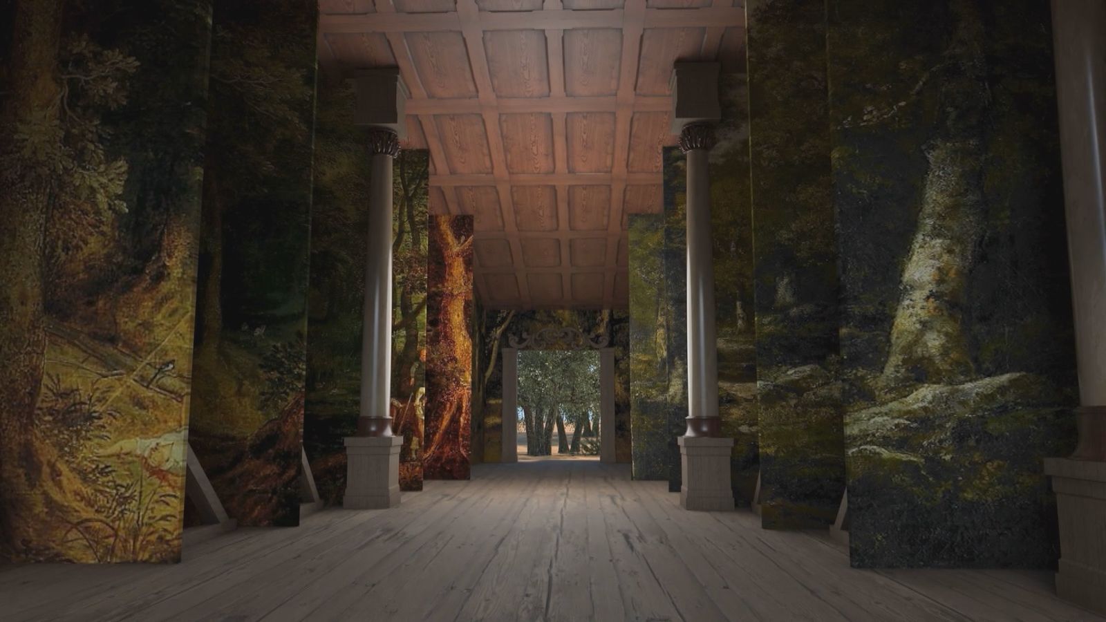 Tramoya de el Coliseo del Retiro