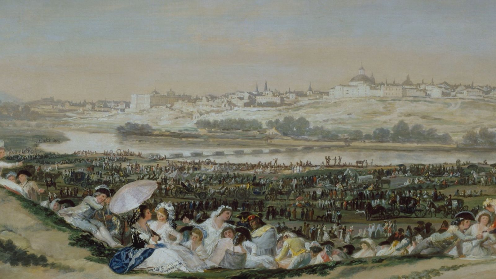 "La pradera de San Isidro" de Francisco de Goya