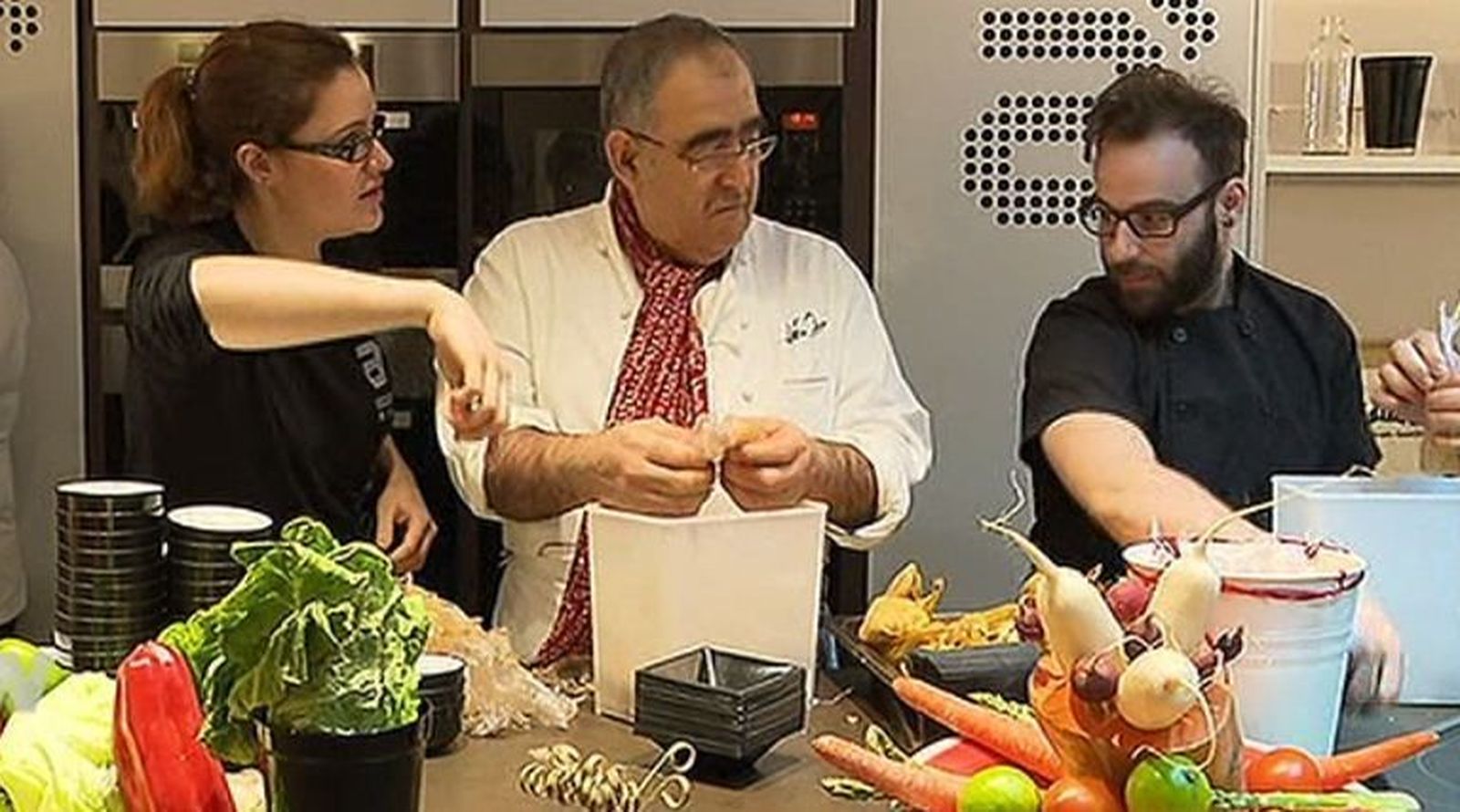 Sombreros comestibles en el Gastrofestival de Madrid