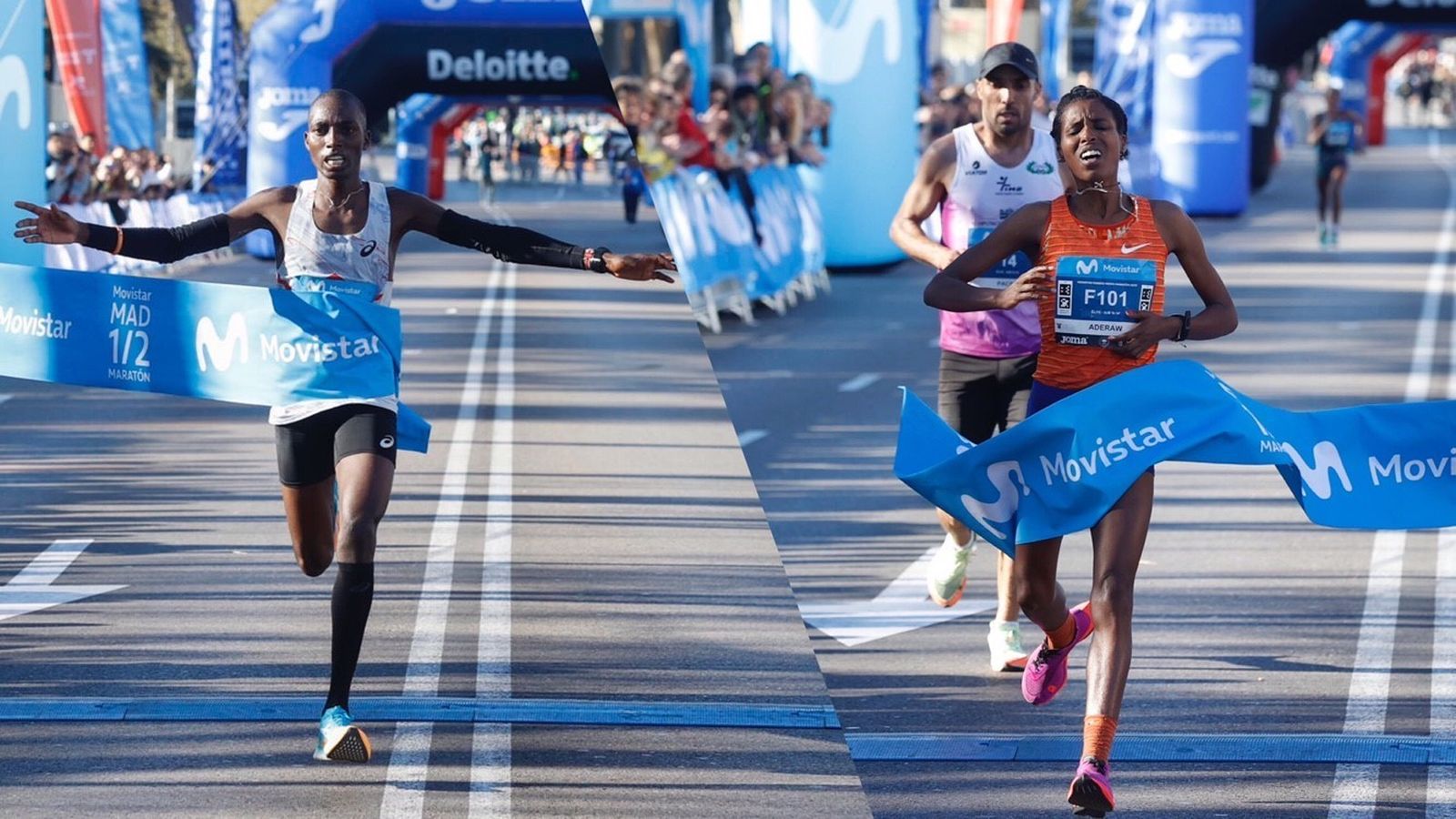 Medio Maratón de Madrid, ganadores