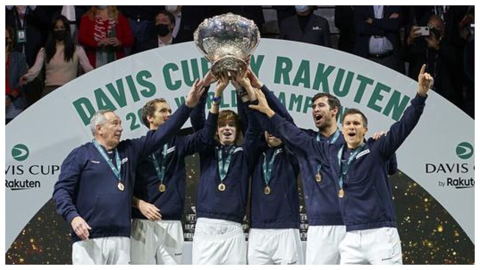 Rusia, campeón de la Copa Davis 2021
