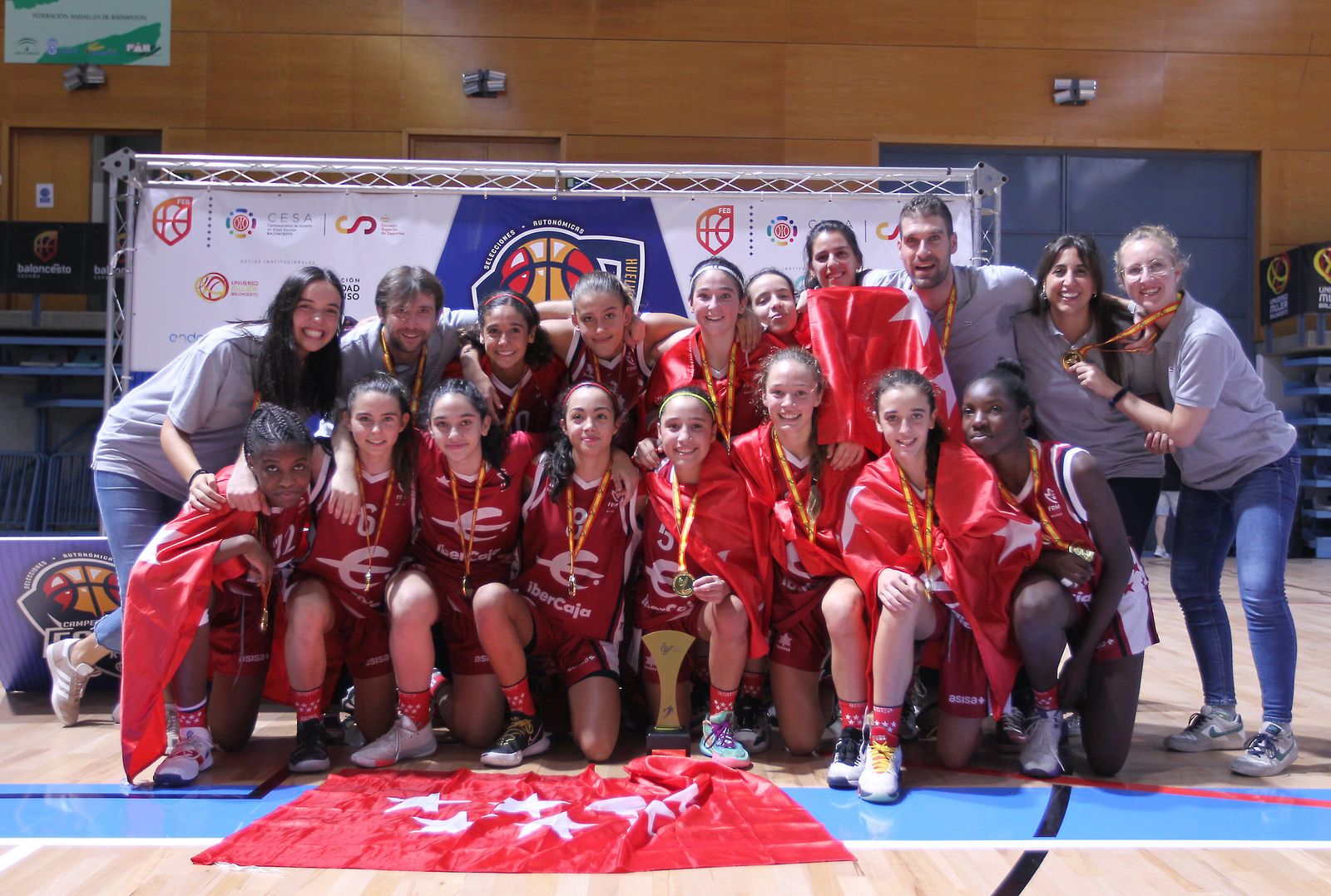 Selección madrileña femenina infantil de baloncesto