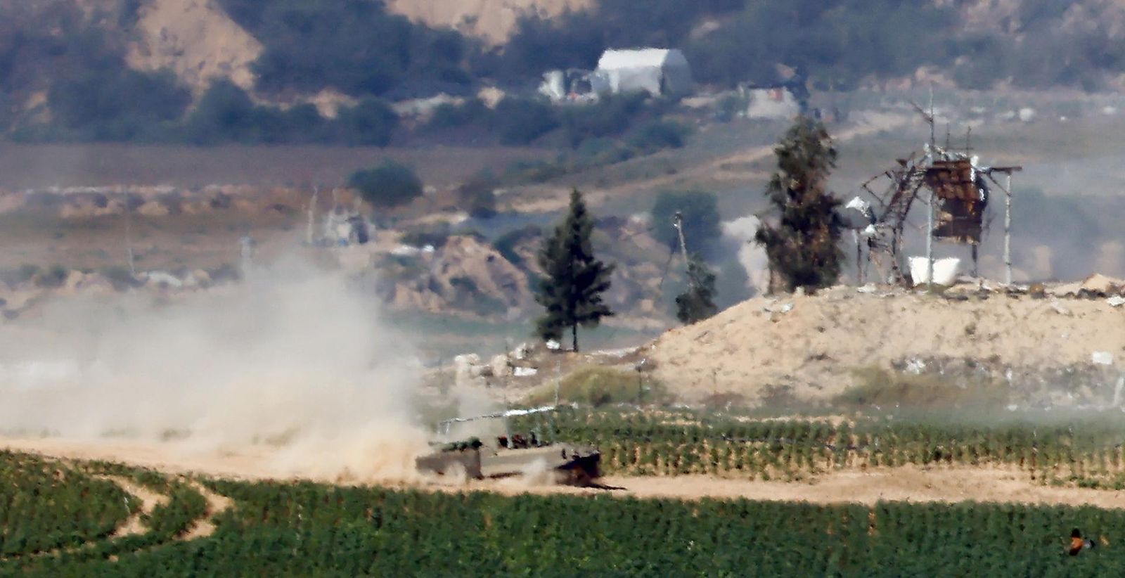 Intensos enfrentamientos entre fuerzas terrestres de Israel y las Brigadas al Qasam, brazo armado de Hamás
