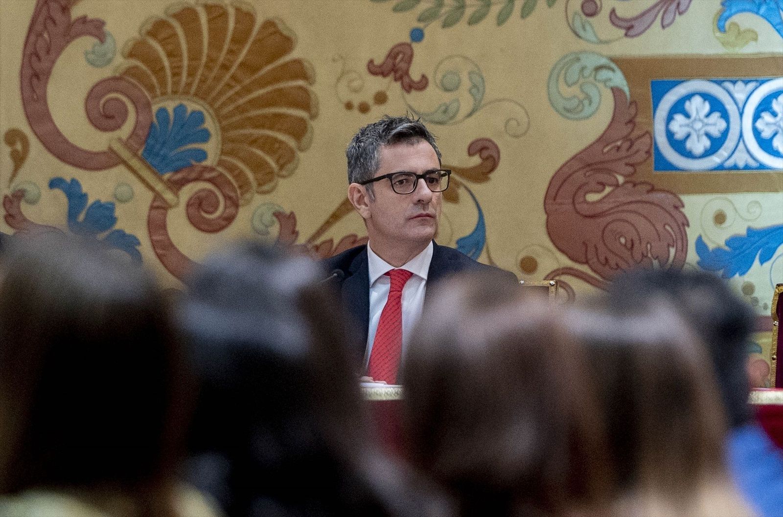 Bolaños reitera que "defenderá siempre a los jueces" ante "cualquier cuestionamiento"