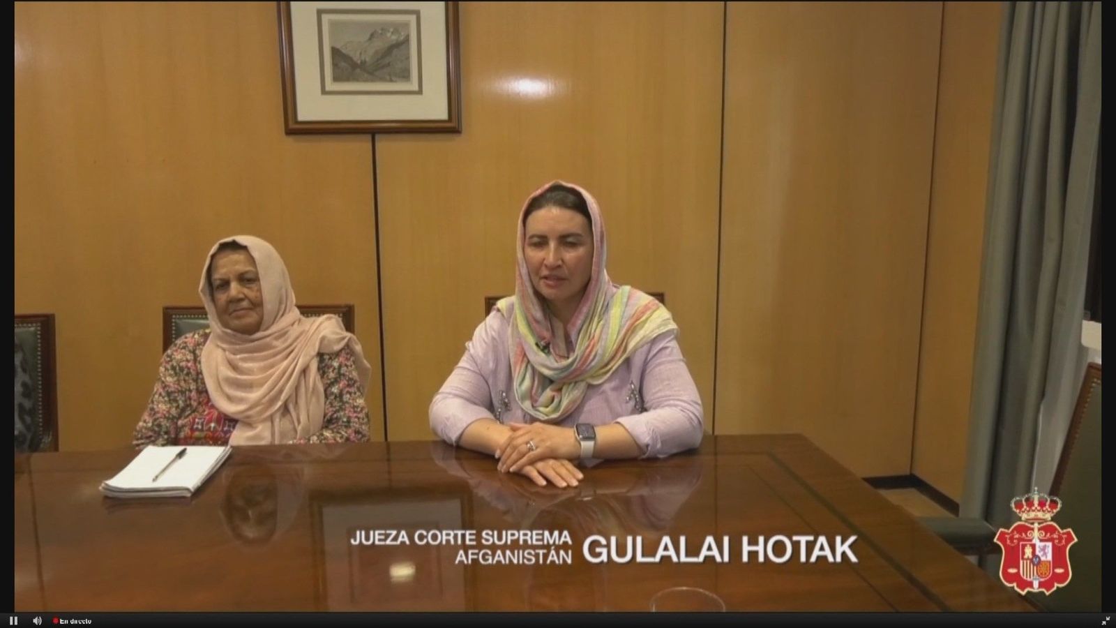 El CGPJ reconoce a las juezas de Afganistán, mujeres que tuvieron que huir cuando llegaron los talibanes
