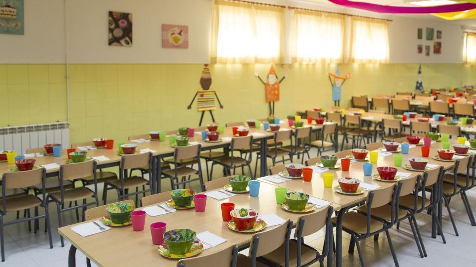 Comedor de un colegio