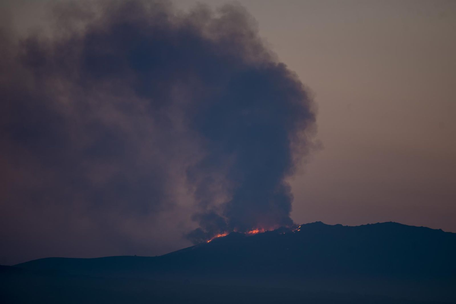 Incendio en Maceda (Ourense)