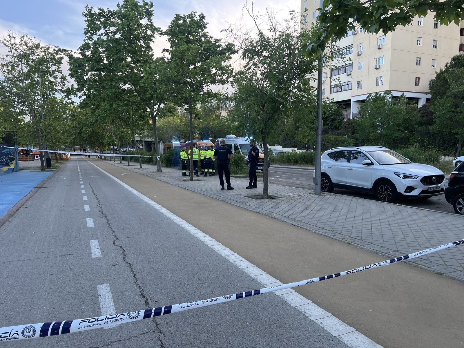 Herido grave un hombre de 66 años arrollado por un patinete en Vallecas, cuyo usuario se dio a la fuga