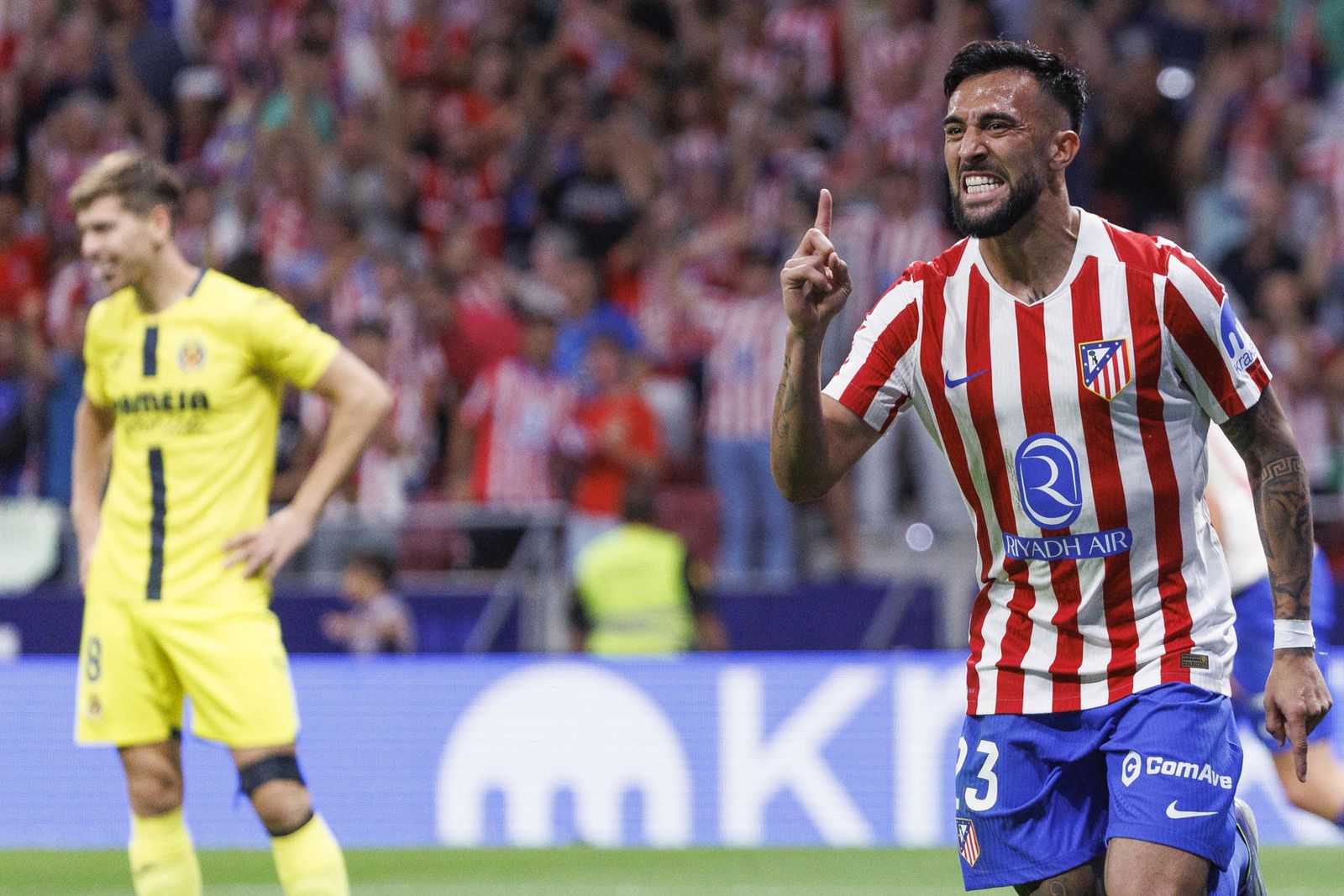 Nico González ante el Villarreal
