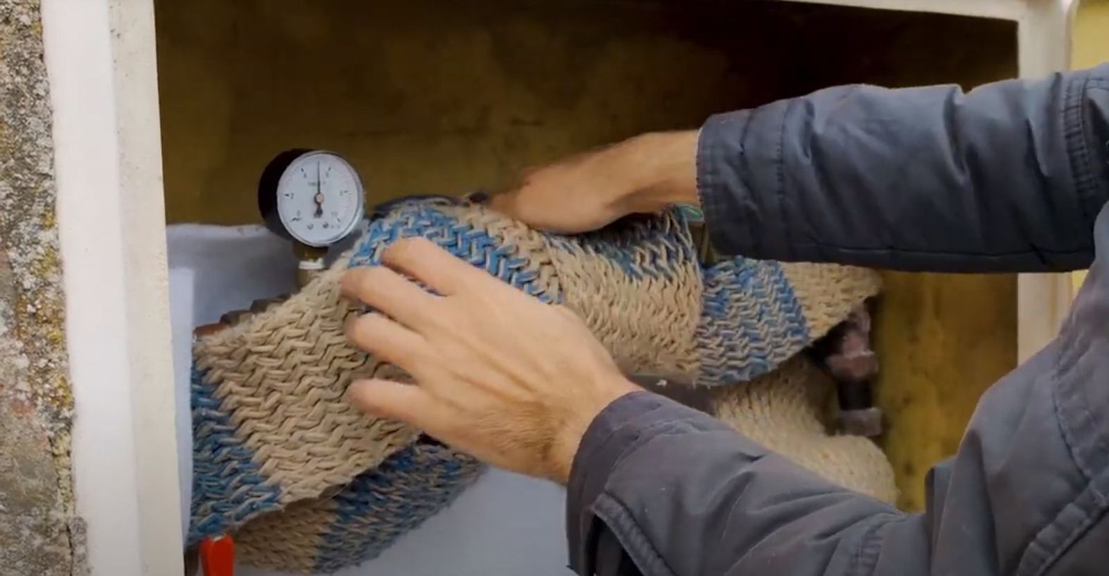 'Abriga tu agua' para que no se congelen las tuberías