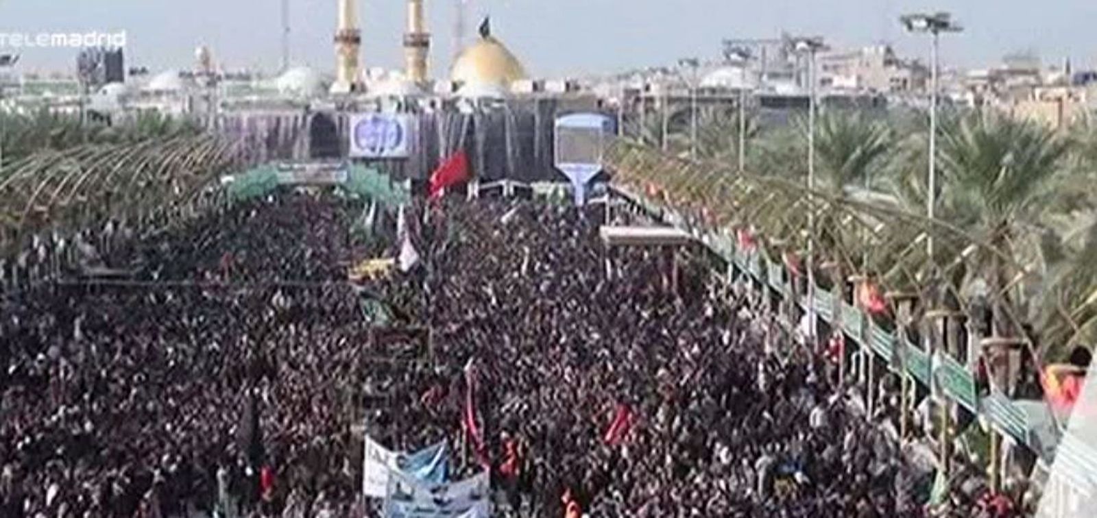 Millones de chiíes celebran Al Arbaín bajo duras medidas de seguridad en Irak
