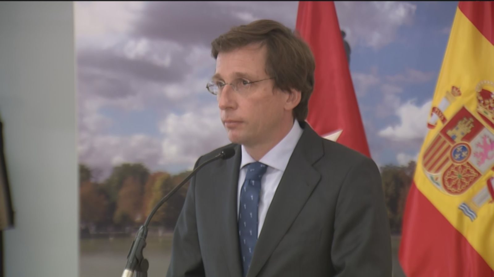 Comparecencia de Martínez Almeida en la que ha presentado su dimisión