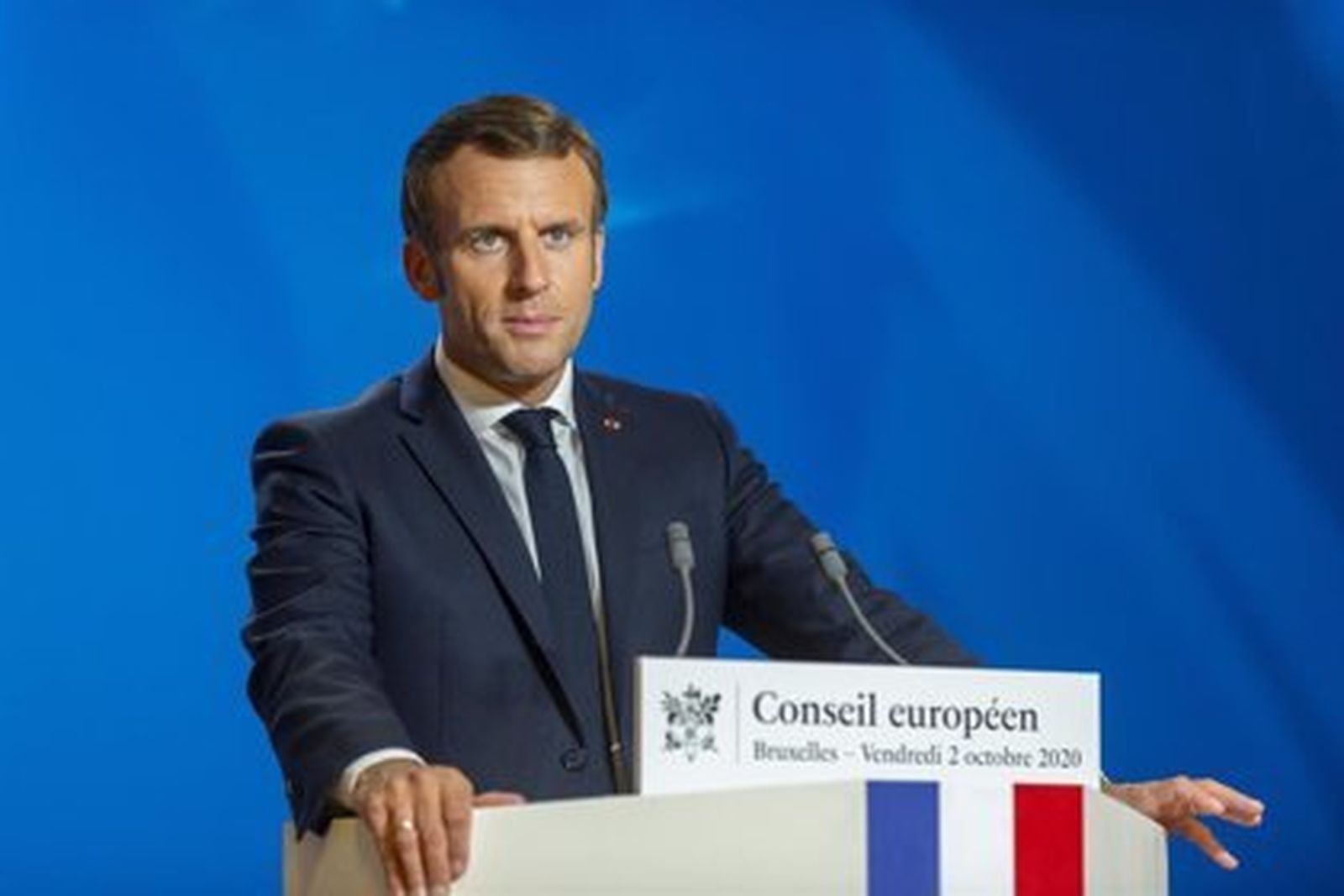 Emmanuel Macron, presidente de Francia
