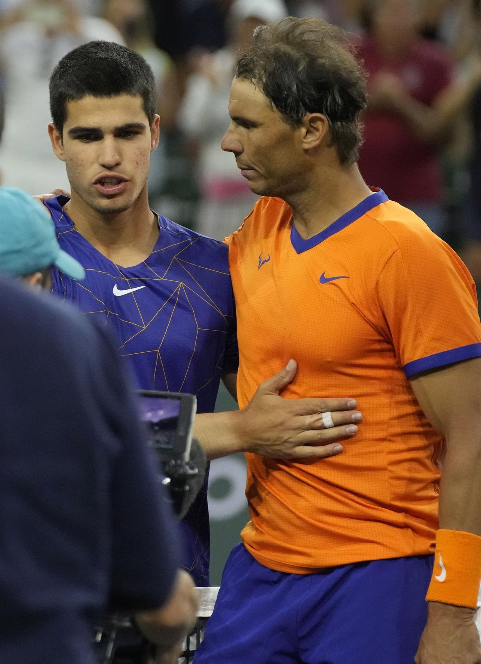Alcaraz y Nadal