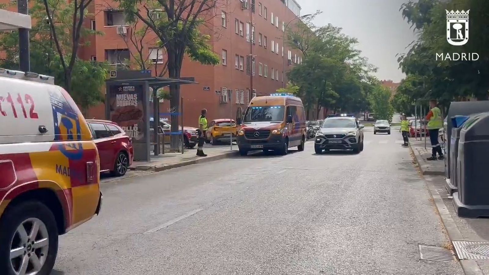 Un hombre grave tras un golpe de calor en Vallecas