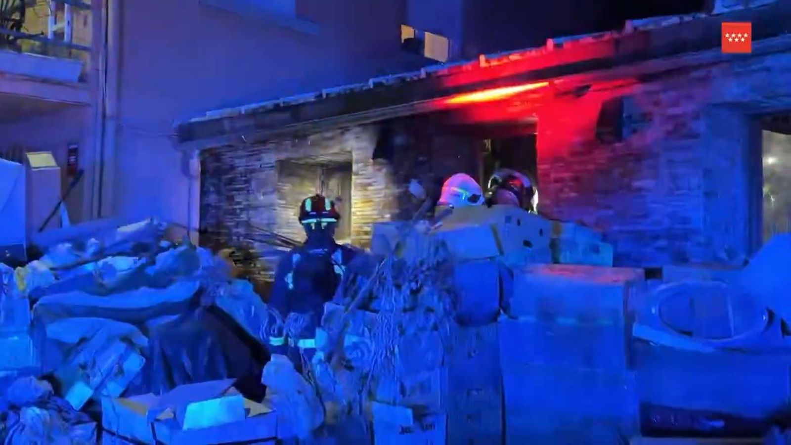 Incendio mortal en Cercedilla