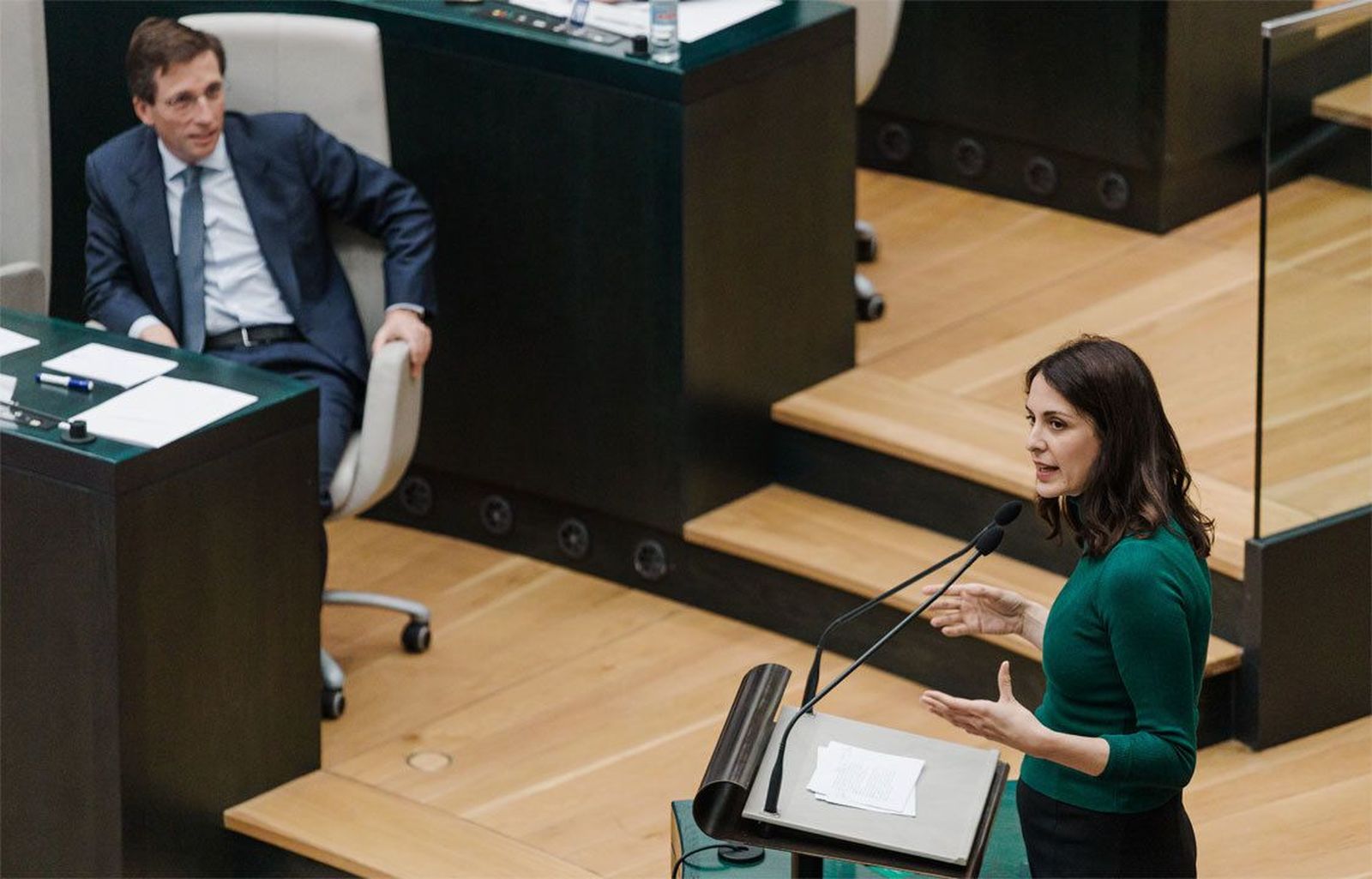 Acusaciones cruzadas en el pleno municipal de Cibeles