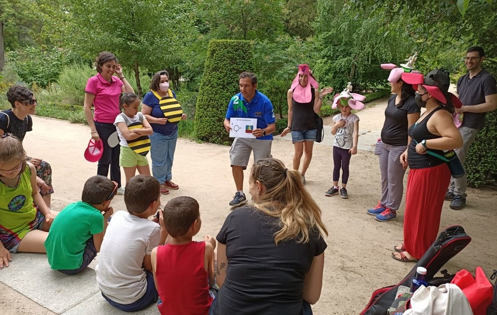 El Real Jardín Botánico abre hoy la convocatoria  para actividades para familias con hijos con TEA
