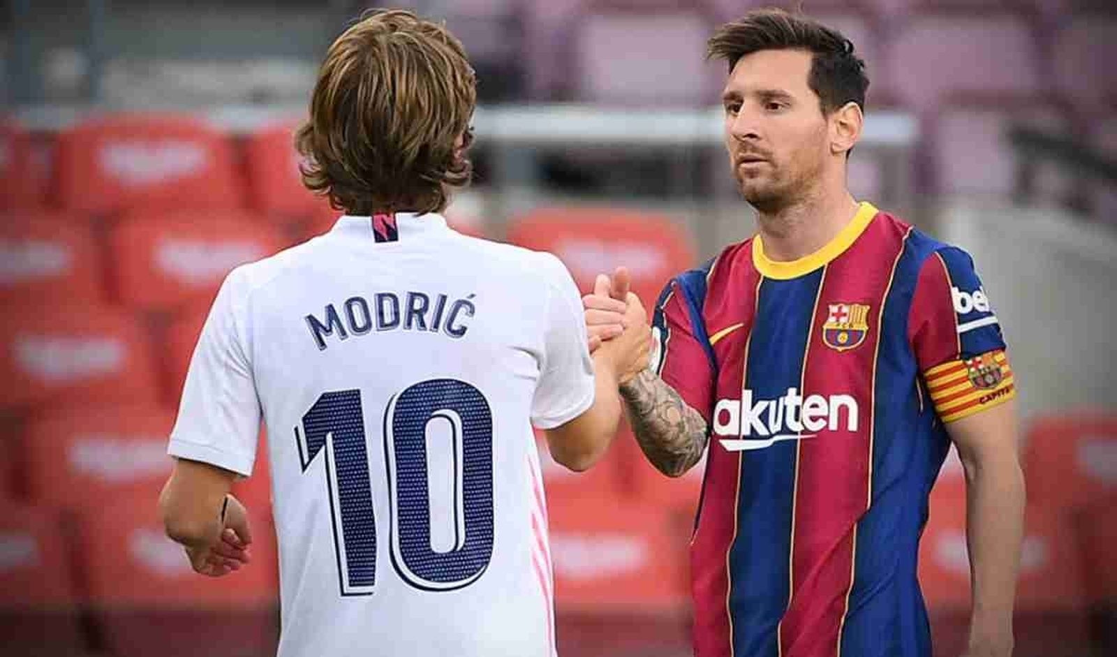 Modric y Messi