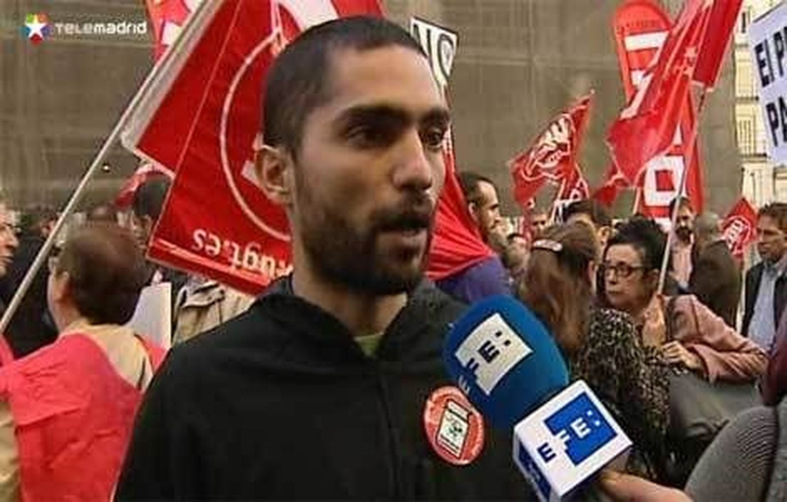 El líder del Sindicato de Estudiantes, lleva cuatro años sin pisar un aula