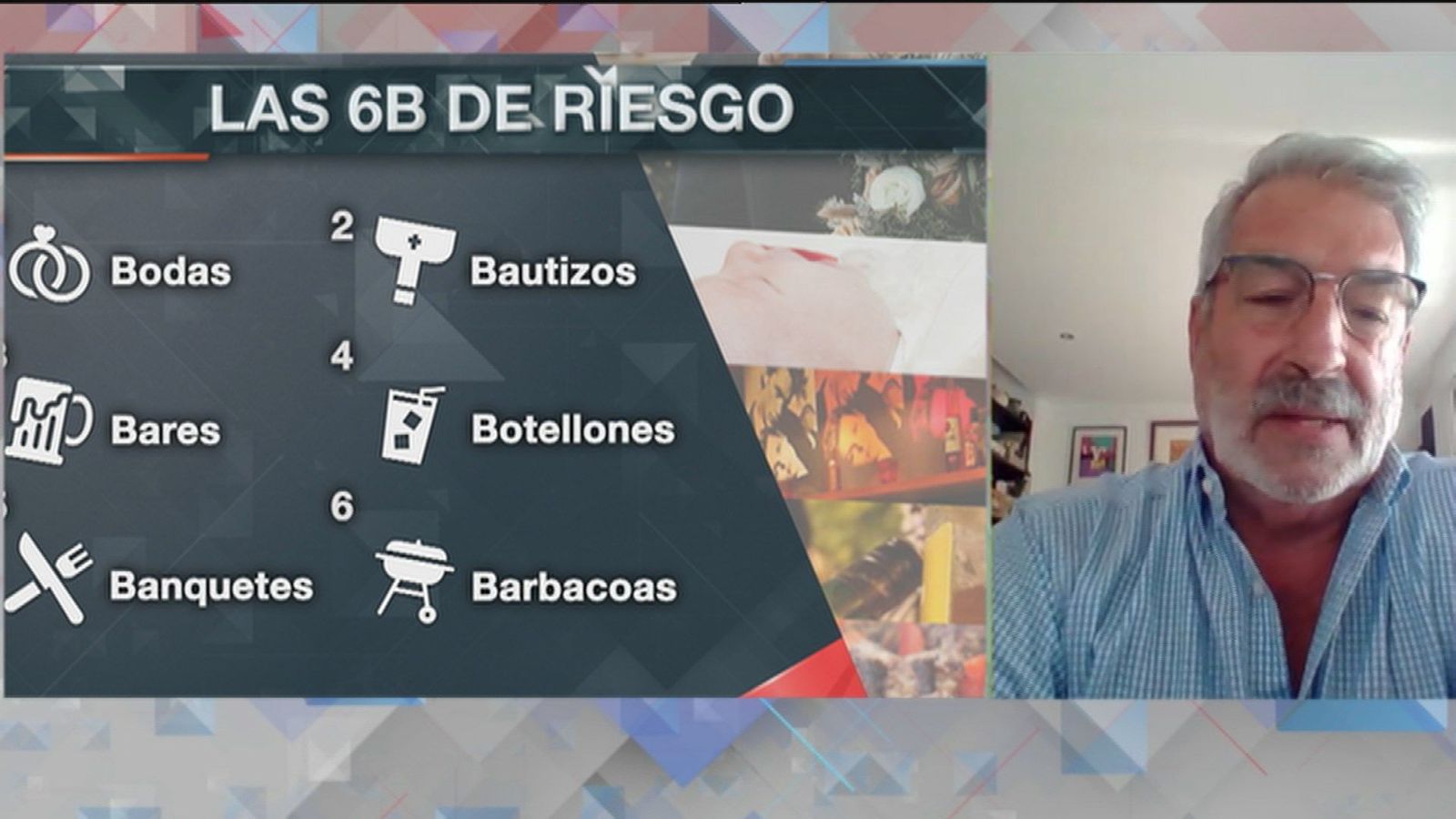 ¿Conoces las '6B' de riesgo de contagio?