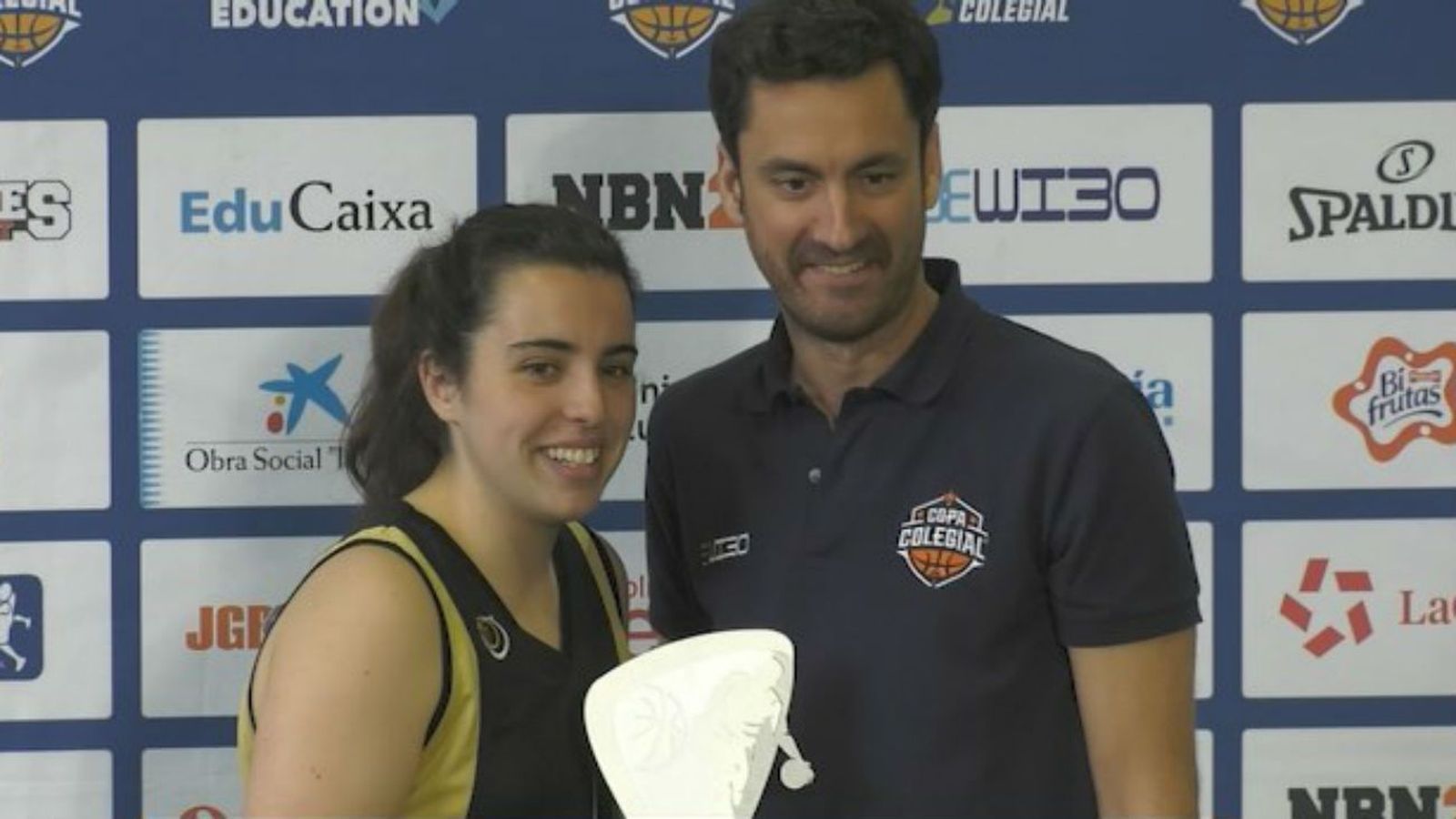 Irene Gordillo, la mejor triplista colegial