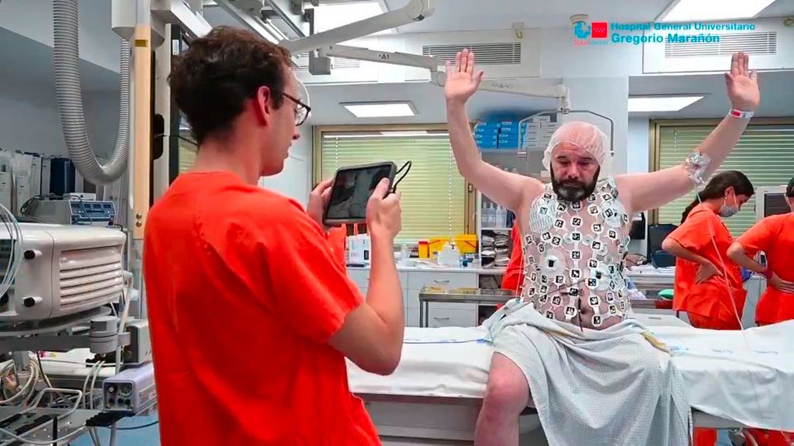 Primer mapeo no invasivo de corazón, en tiempo real, en un hospital madrileño