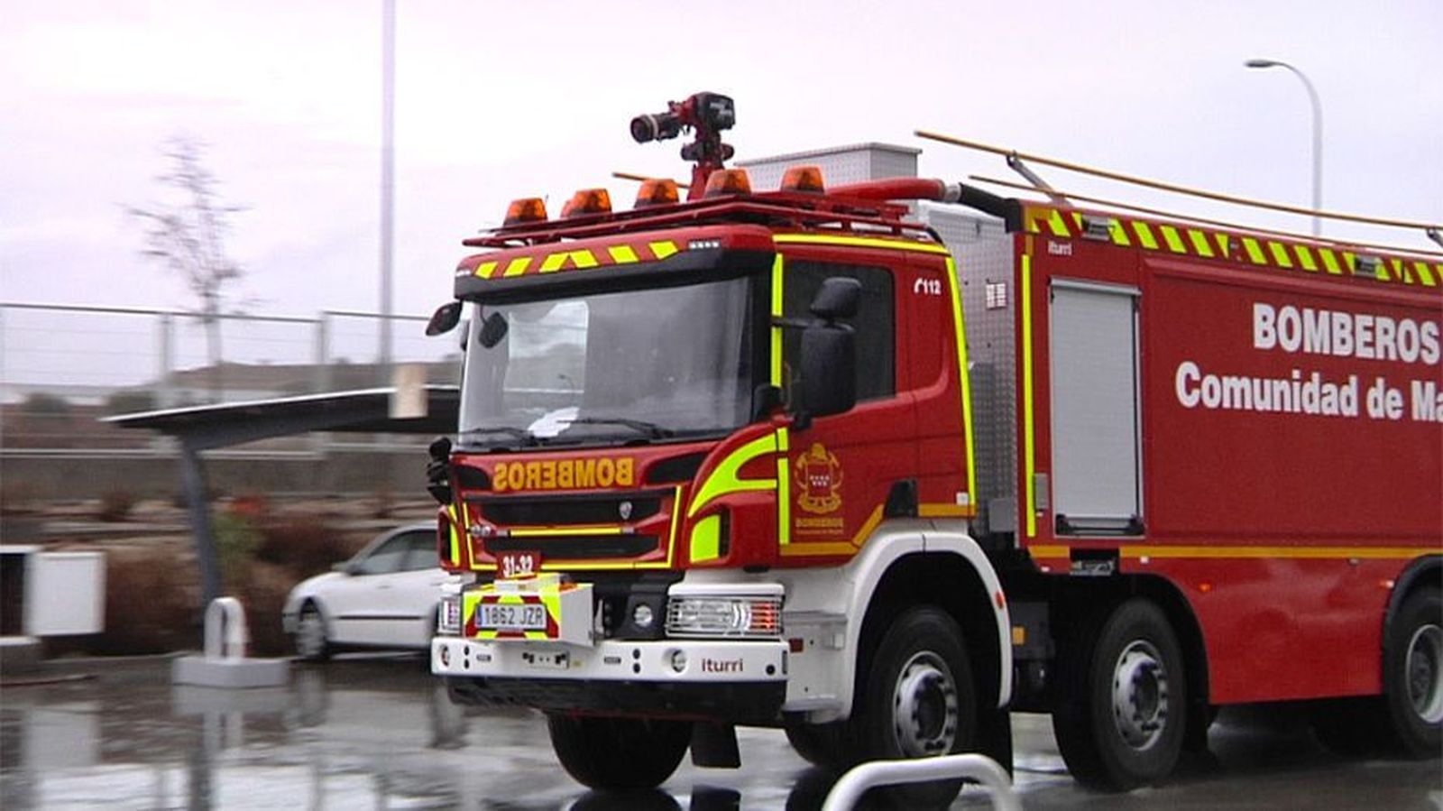 Una Nochebuena atípica para los bomberos de Madrid