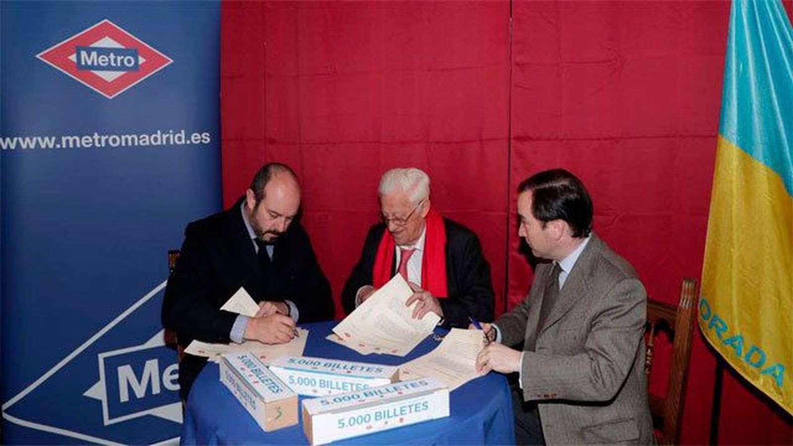 Metro de Madrid dona 5.000 billetes para personas sin recursos