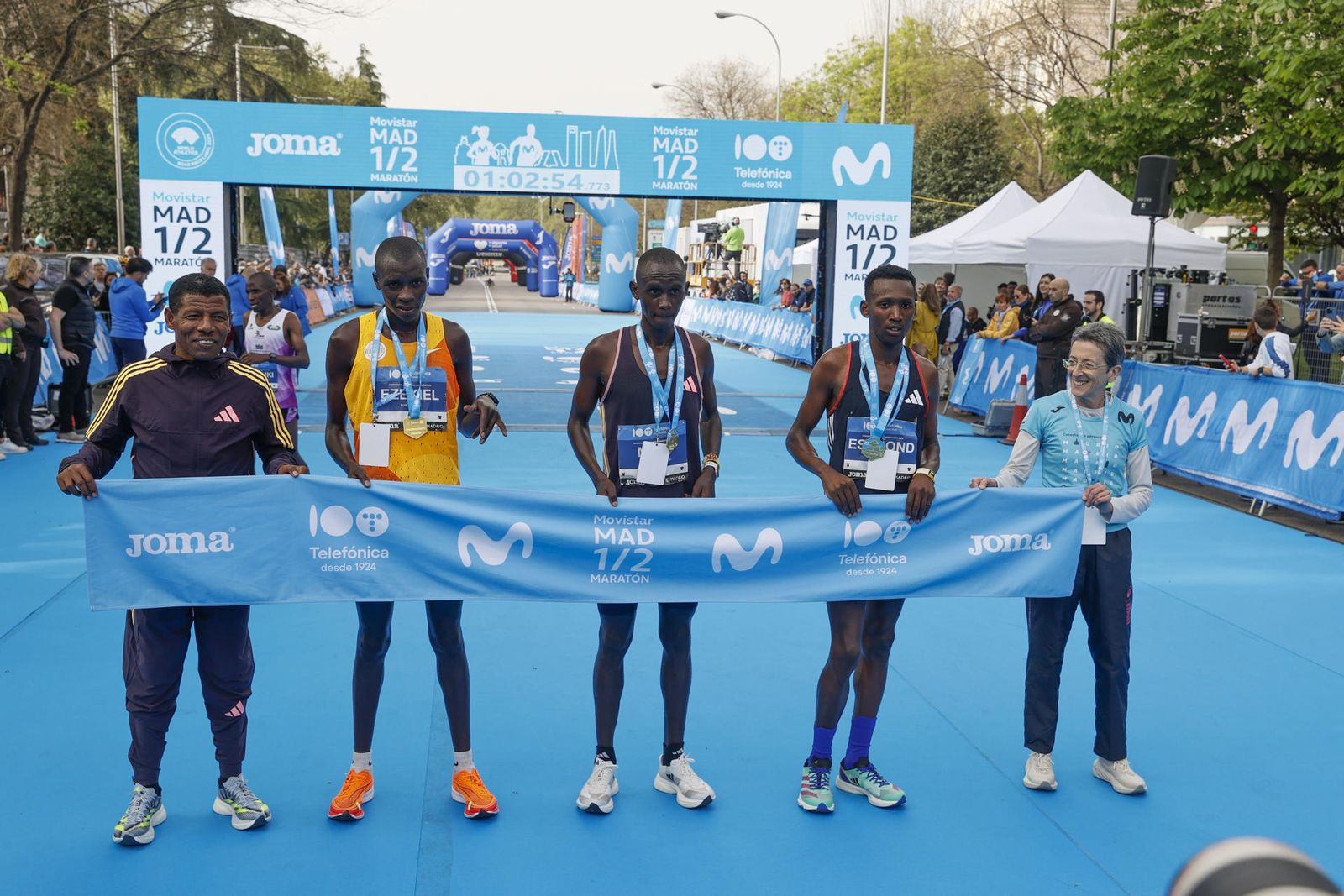Las mejores imágenes de la Media Maratón de Madrid