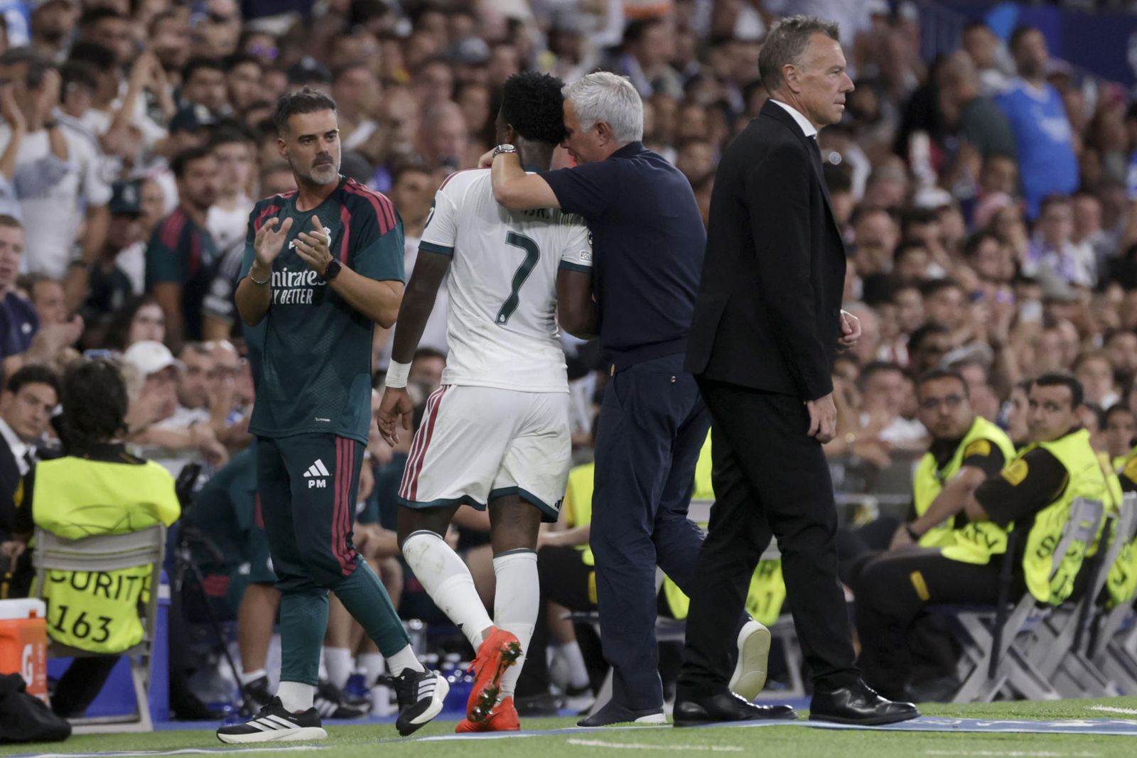 Vinícius y Mourinho