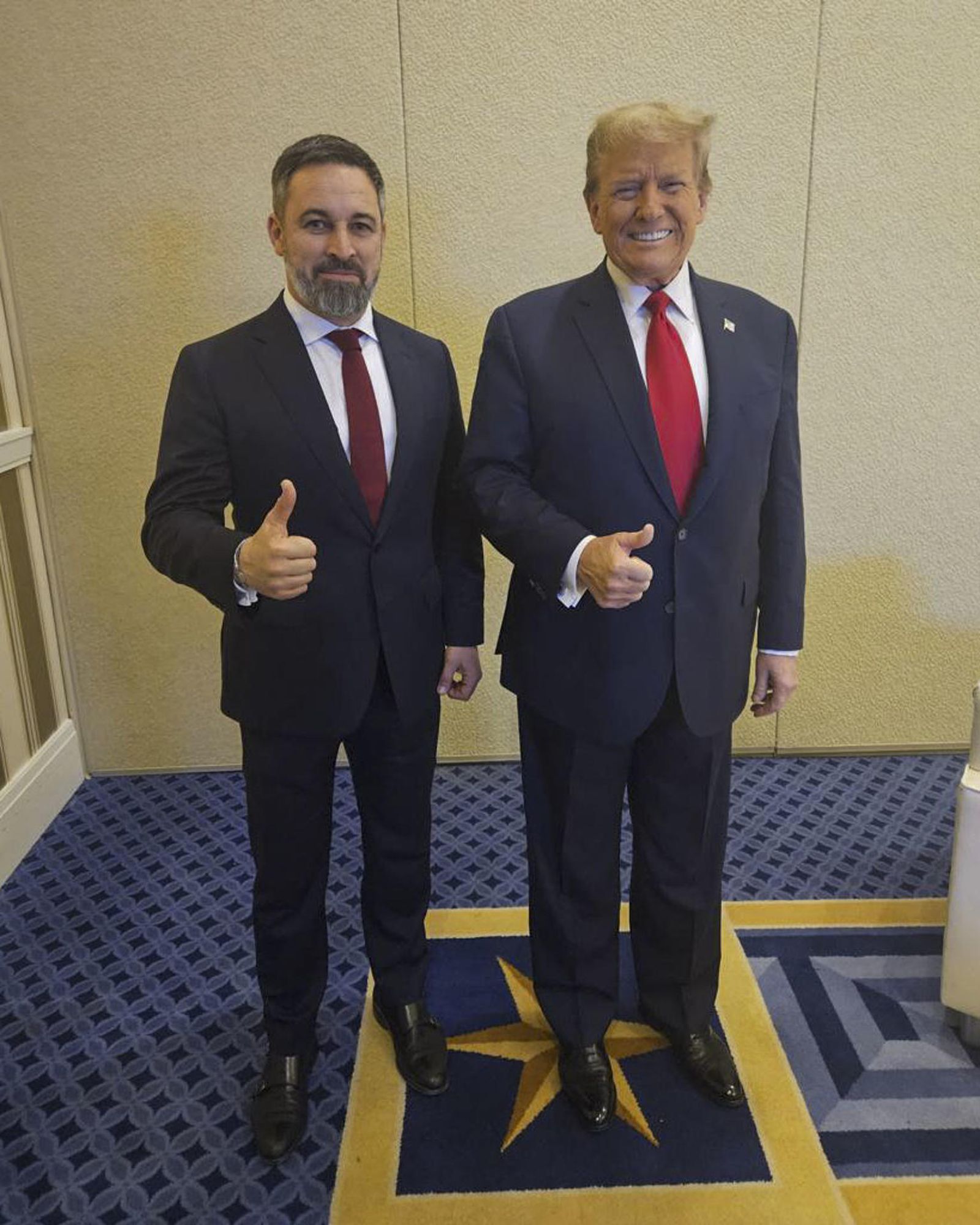 Abascal se reúne con Trump en Washington