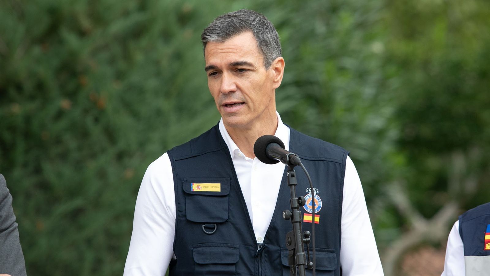 El presidente del Gobierno, Pedro Sánchez