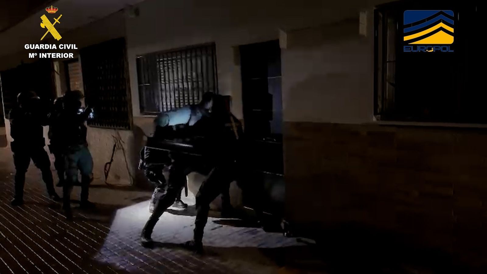 Operación contra una banda que asaltaba viviendas