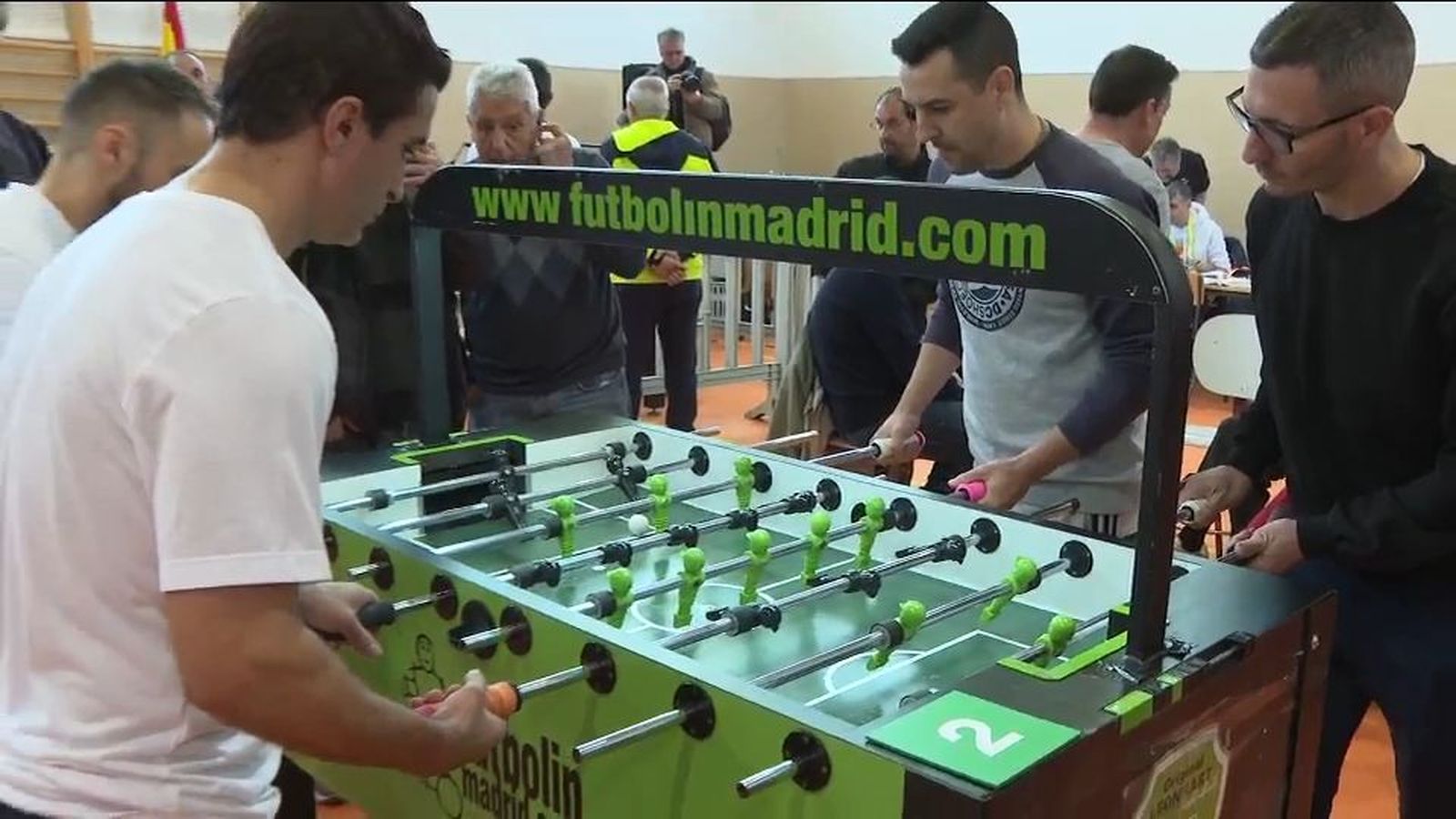 Carabaña, capital nacional del futbolín