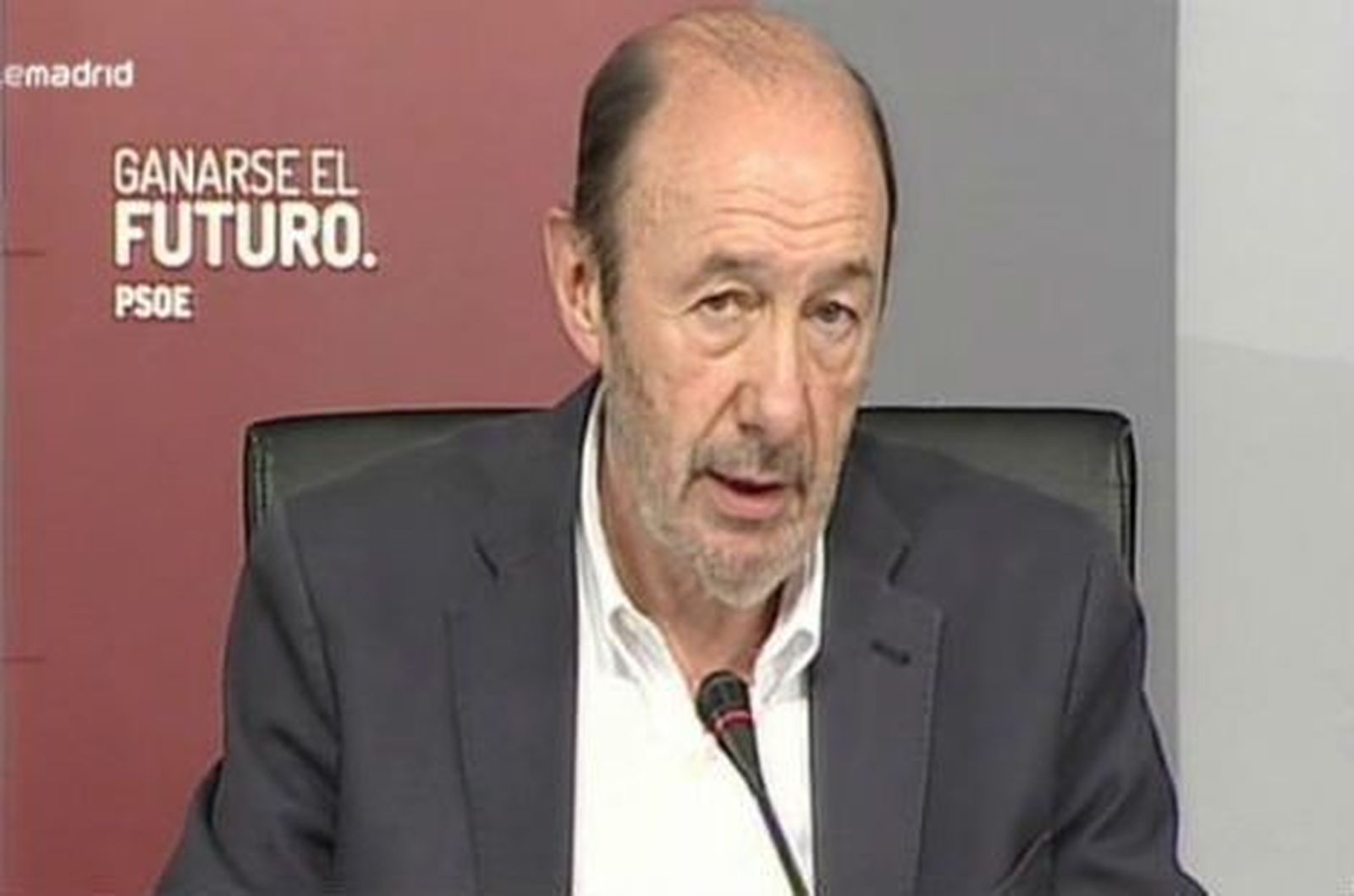 Rubalcaba pide una moratoria para los despidos por causas económicas hasta 2015