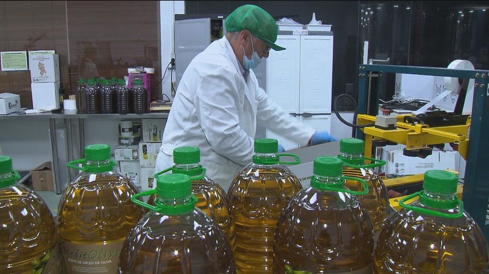 Envasado de aceite