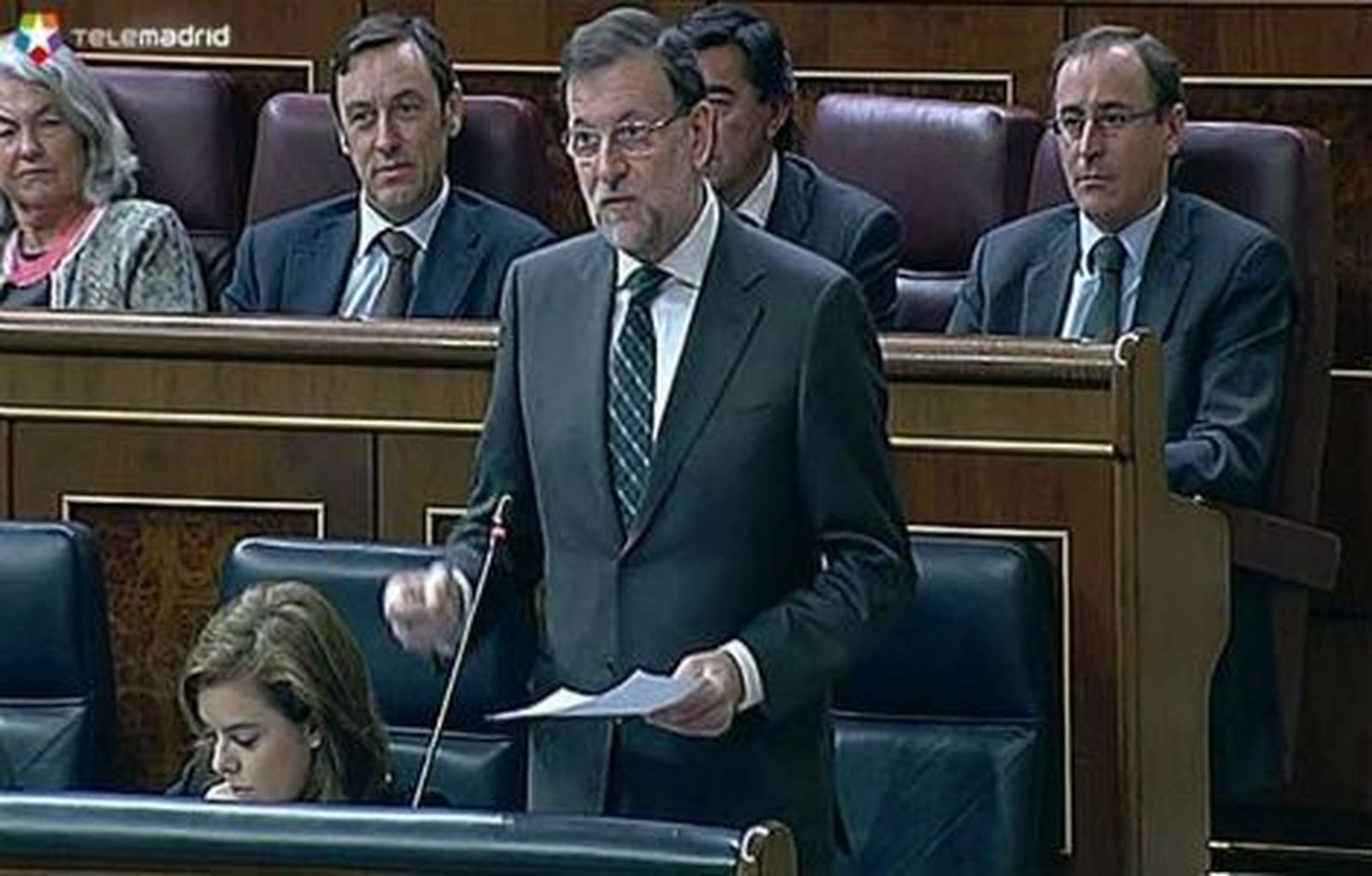 Rajoy dice que este año no se ha reducido el empleo pese a la recesión
