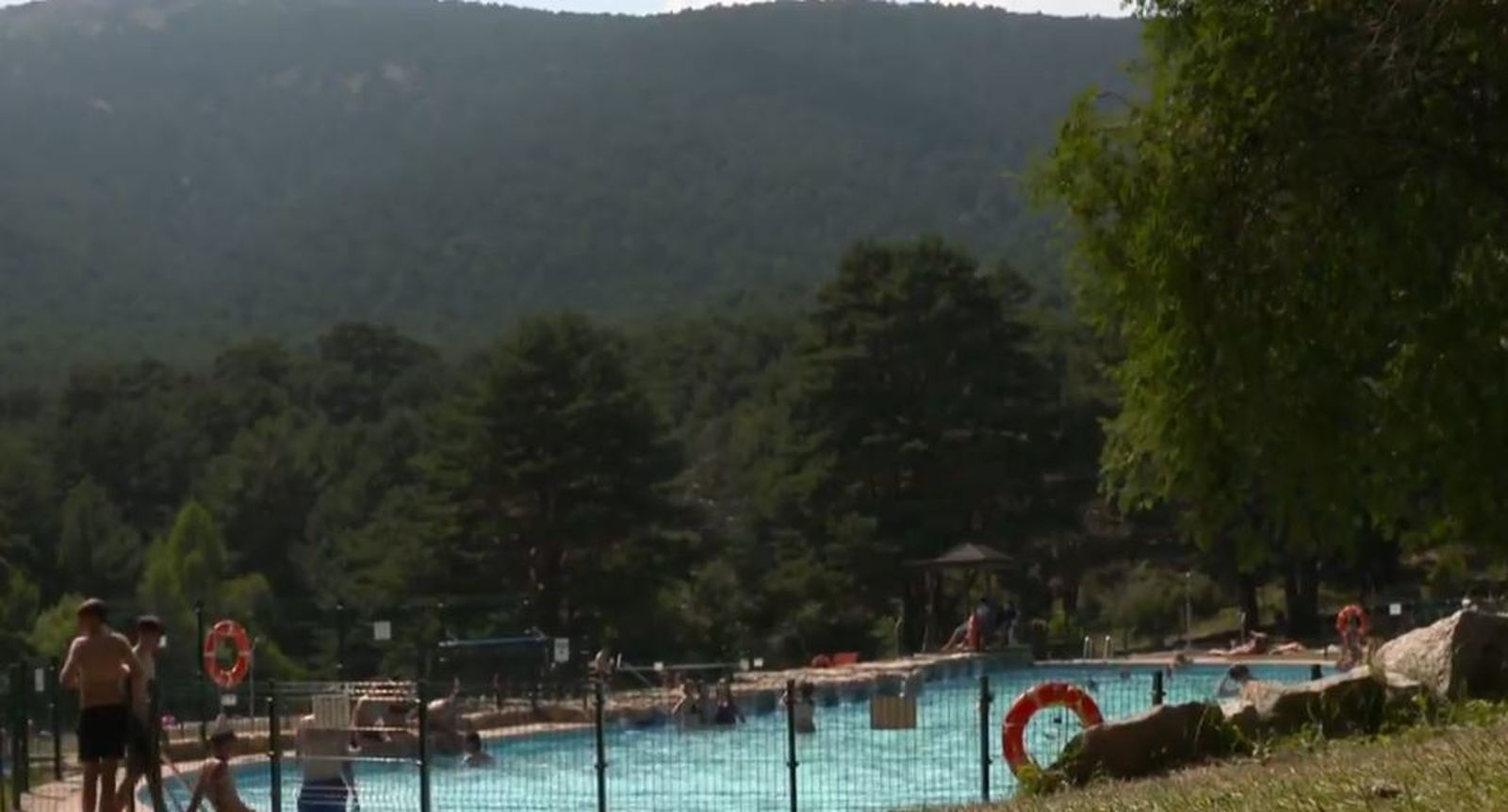 Piscina que no supera los 20º