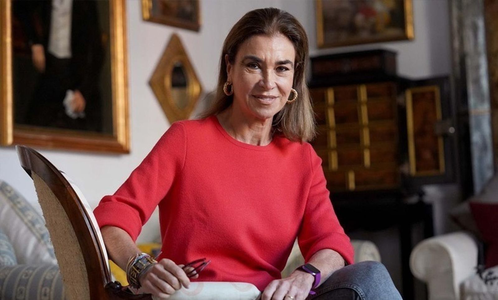 La escritora Carmen Posadas