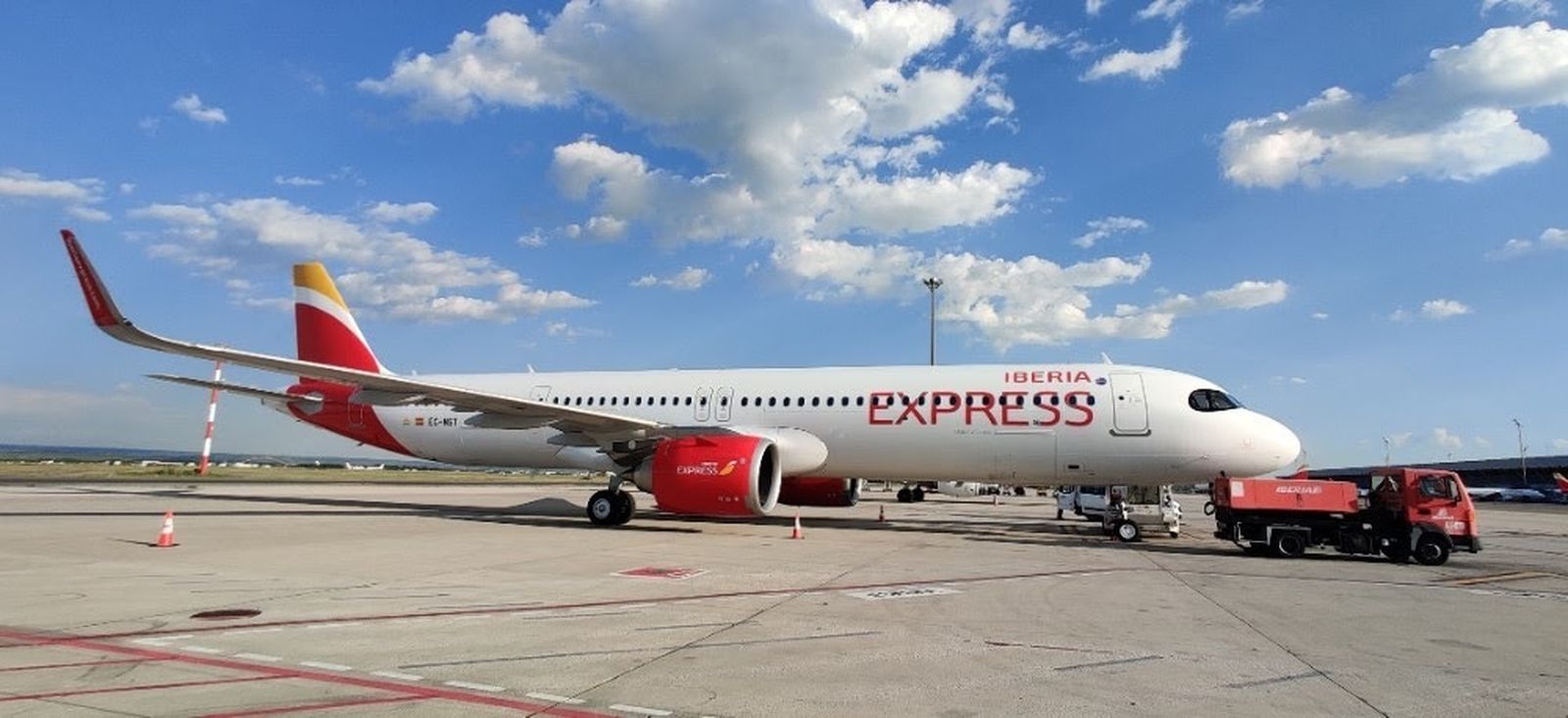 Un avión de Iberia express
