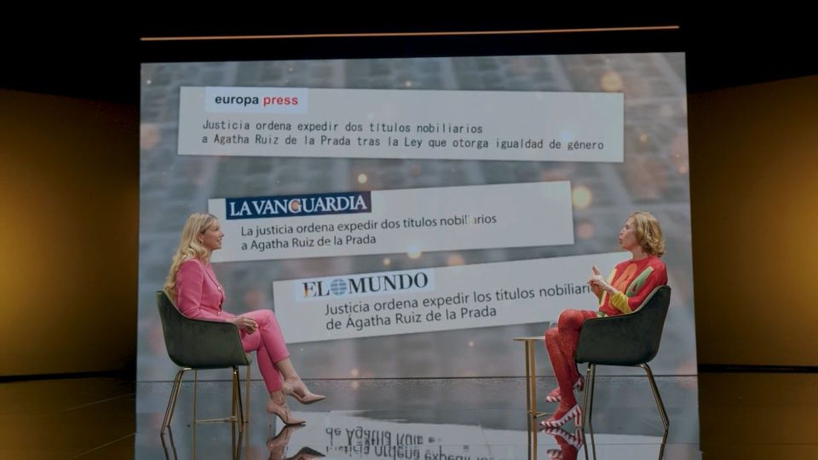 La lucha feminista de Ágatha Ruiz de la Prada por sus títulos nobiliarios