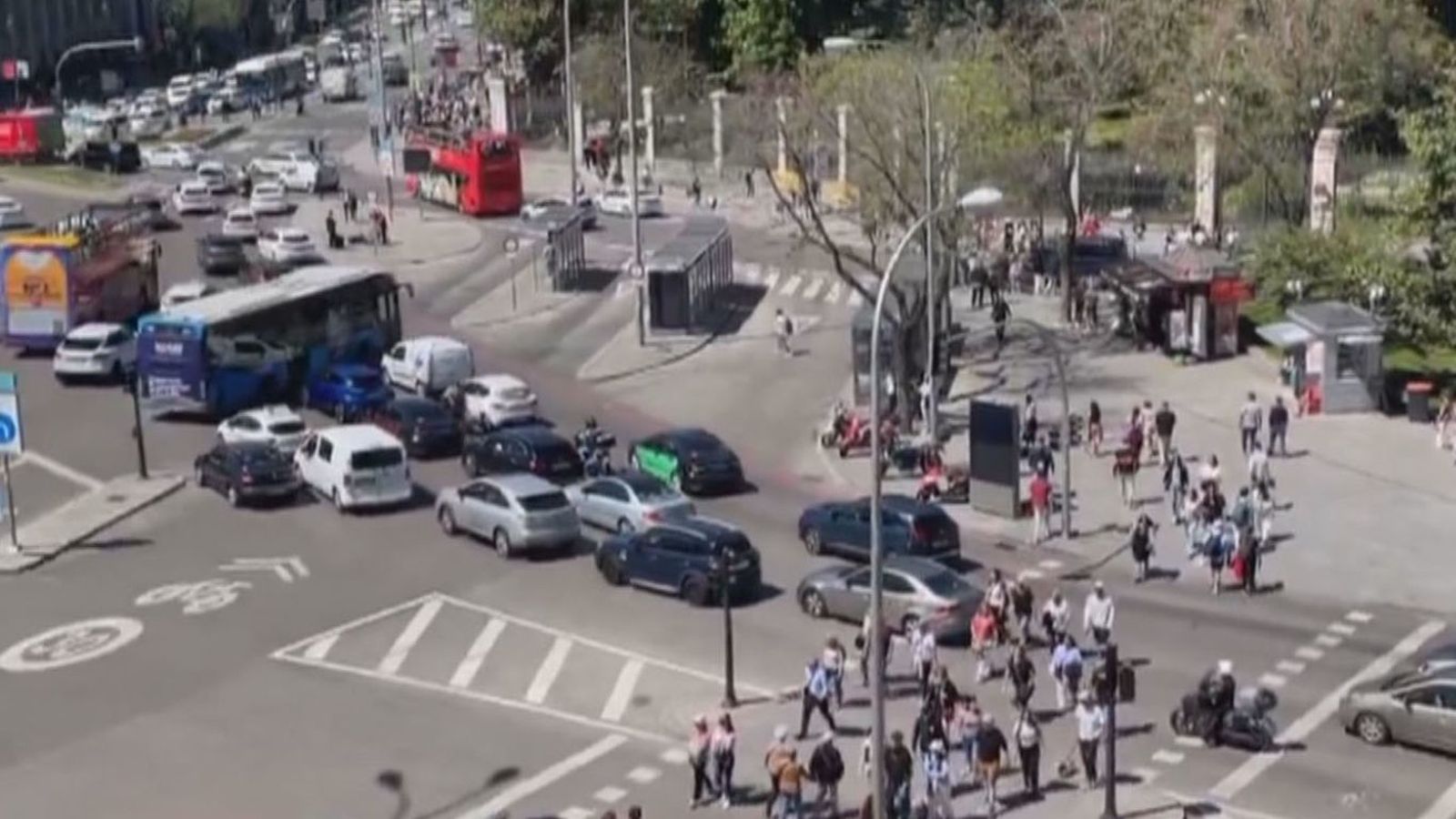 Minuto a minuto: Un apagón generalizado deja sin luz a Madrid y a gran parte de España