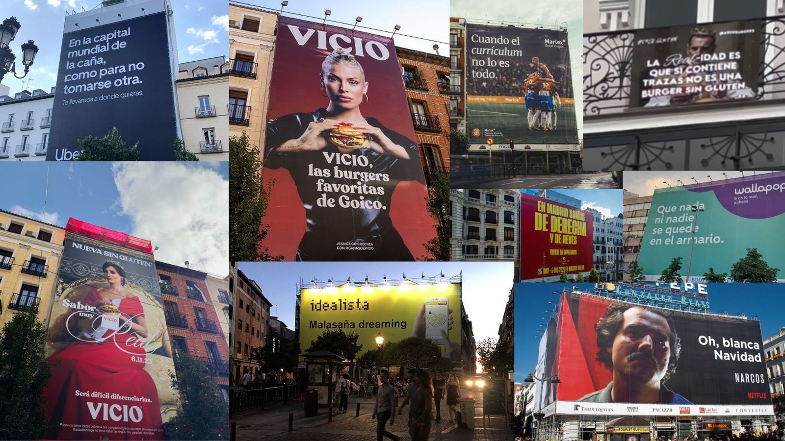 Las ‘lonas Netflix’ que no sólo revolucionan Madrid, también la publicidad