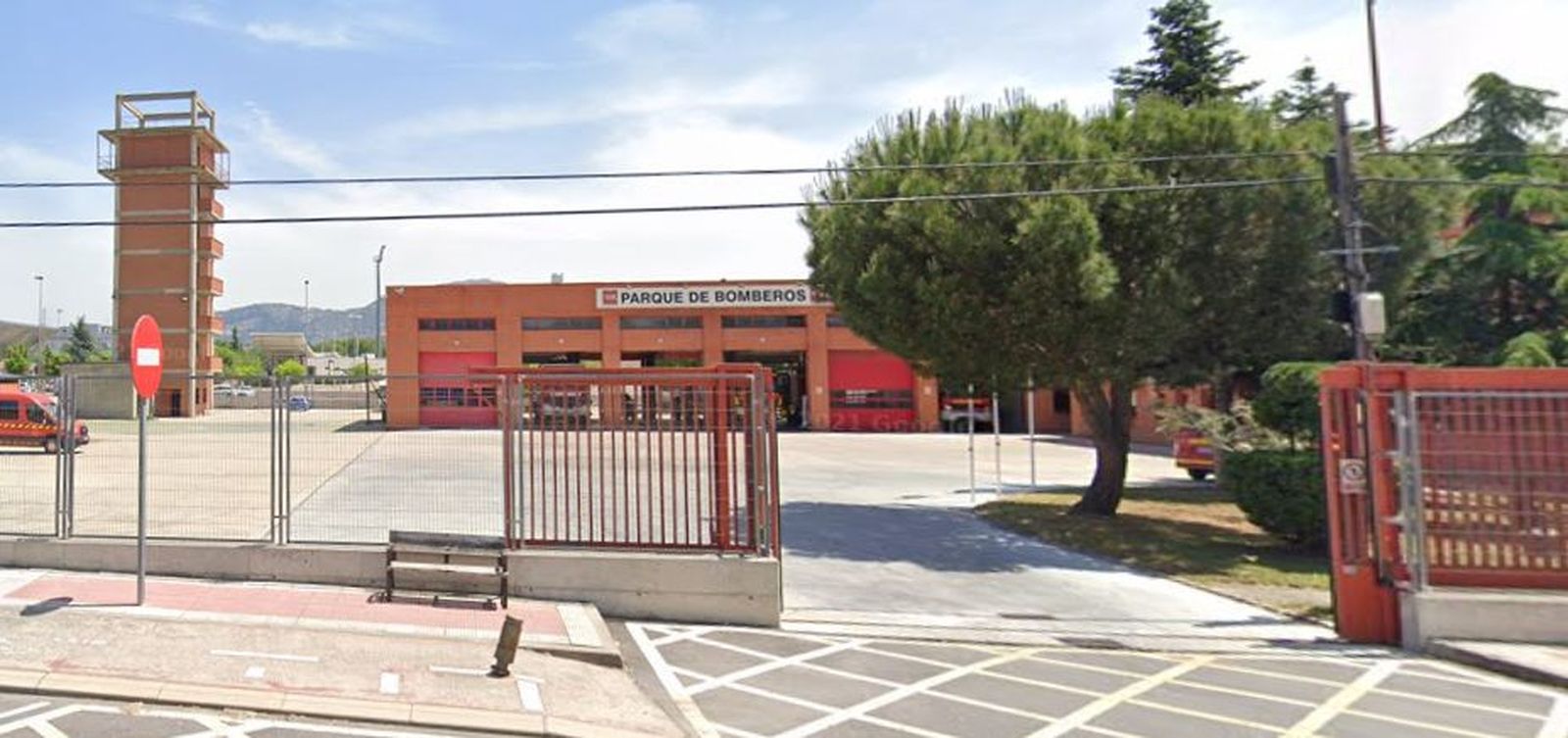 Parque de Bomberos de la Comunidad de Madrid, en Collado Villalba