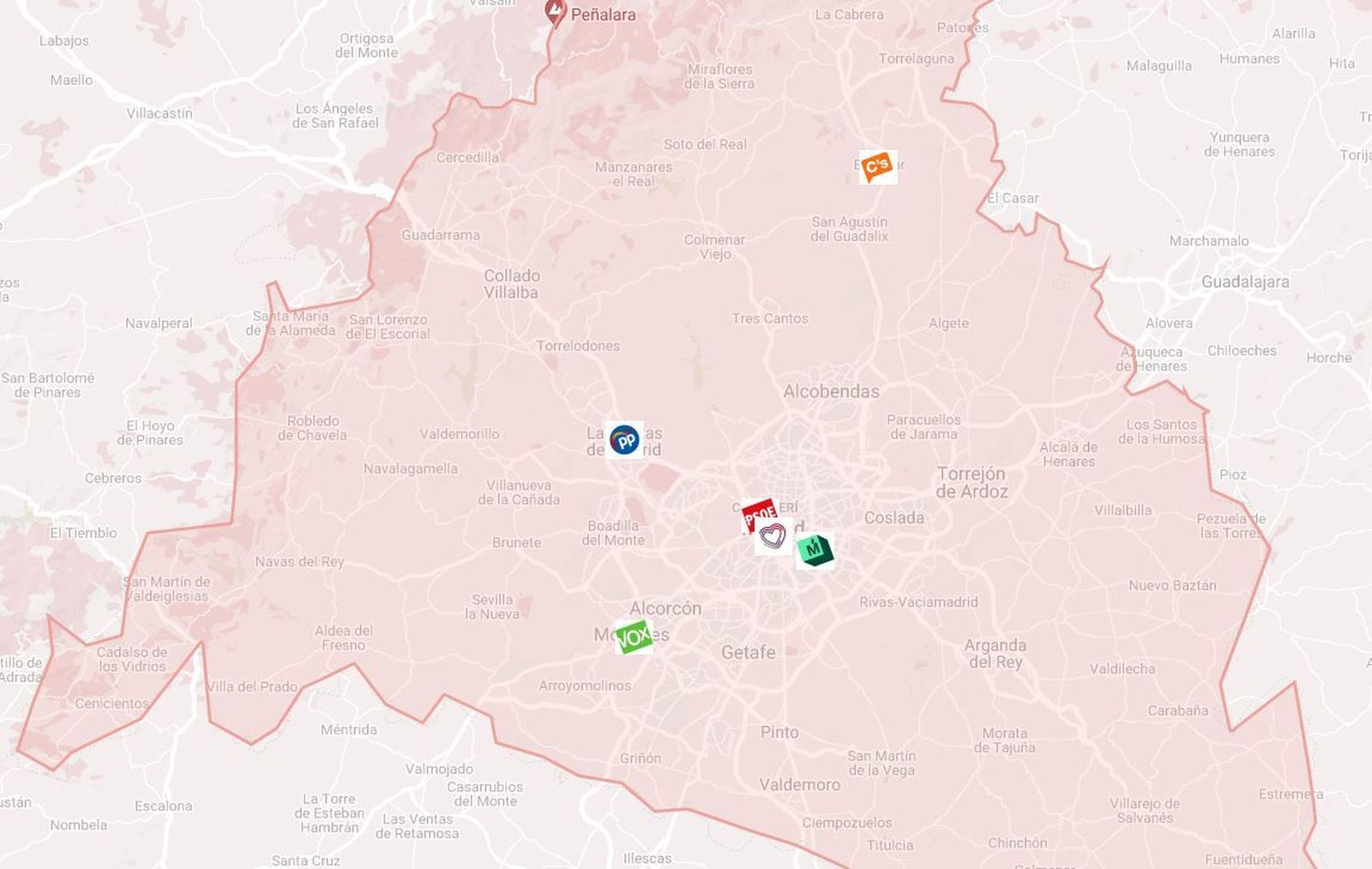 ¿Cuántos kilómetros recorrerán los candidatos?